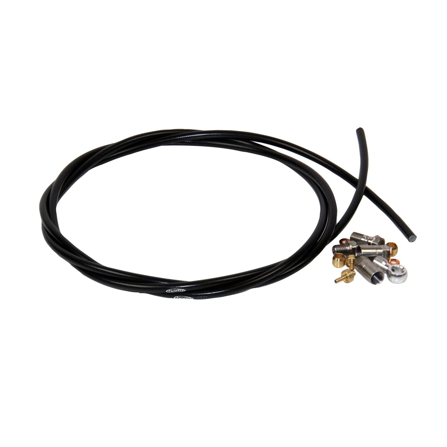 Hope Part Brake 5Mm Hose Inc. 90 And Str. Con. Tandem Black