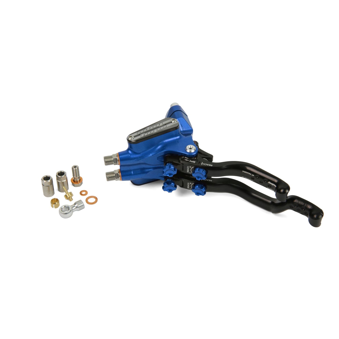 Hope Part Brake Duo Master Cylinder Complete LH Blue