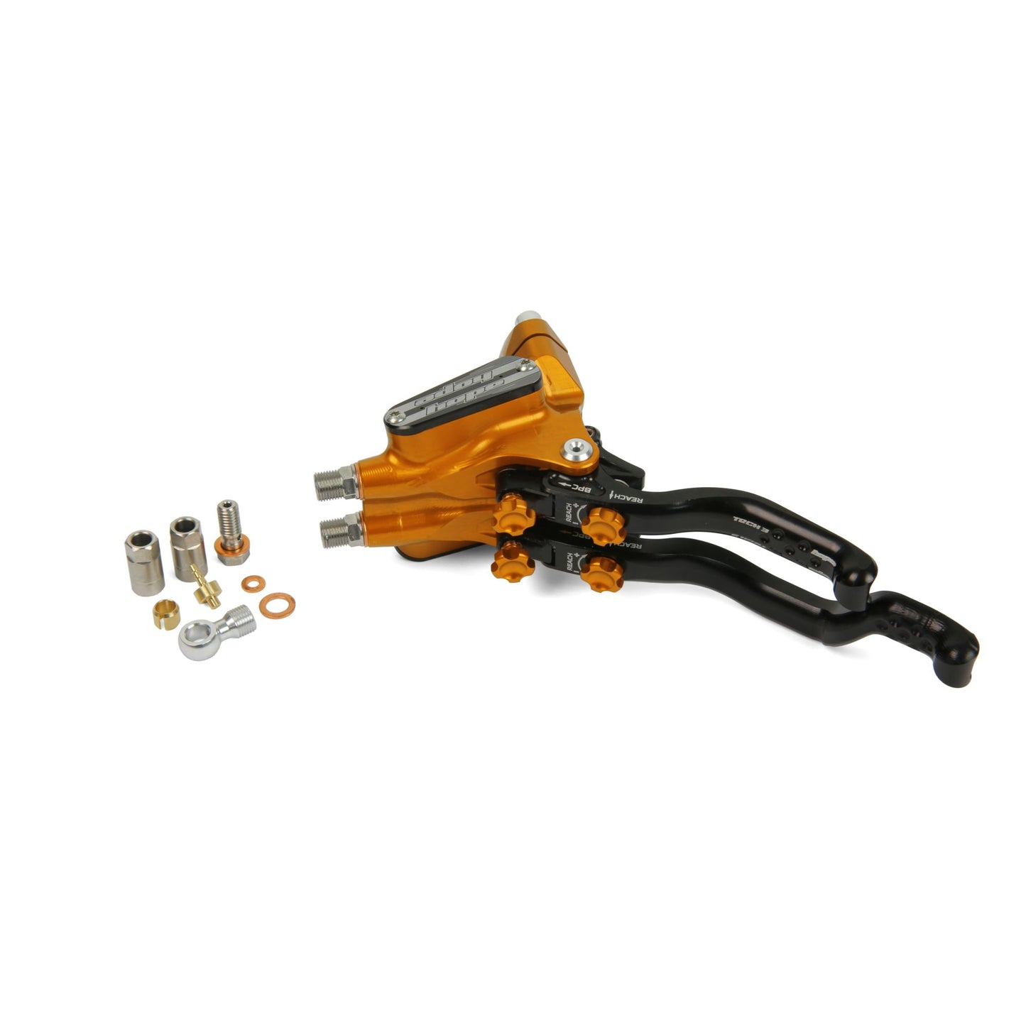 Hope Part Brake Duo Master Cylinder Complete LH Orange
