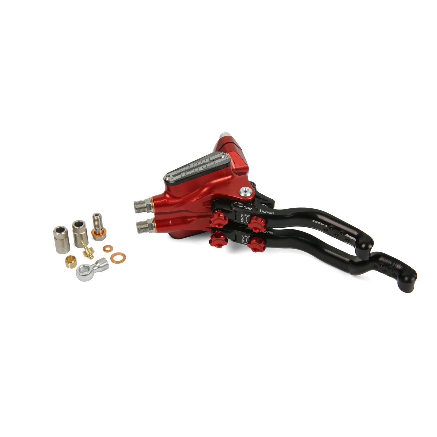 Hope Part Brake Duo Master Cylinder Complete LH Red