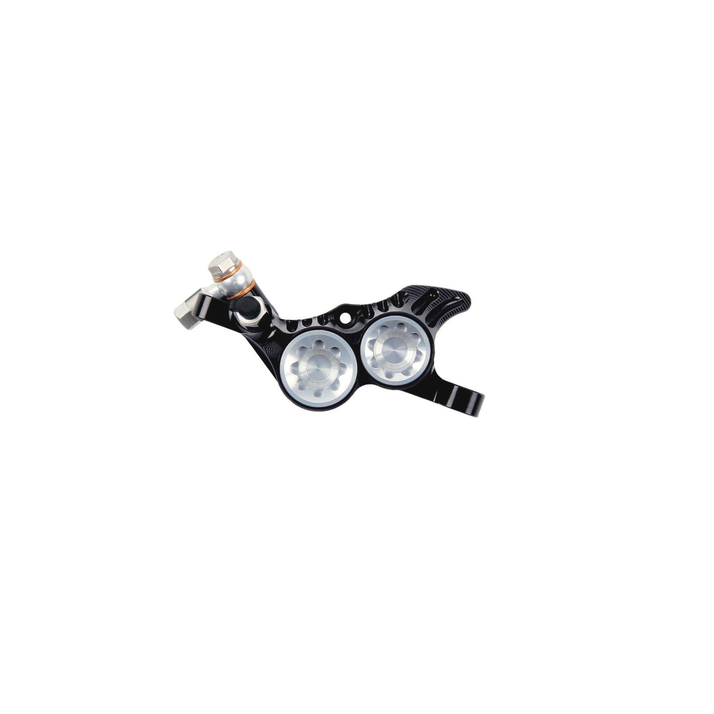 Hope Part Brake V4 2022 Caliper Complete Black-Silver