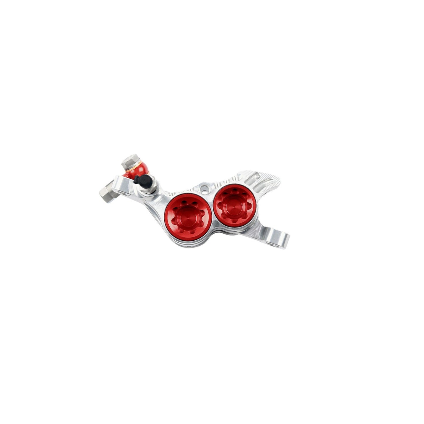 Hope Part Brake V4 2022 Caliper Complete Silver-Red