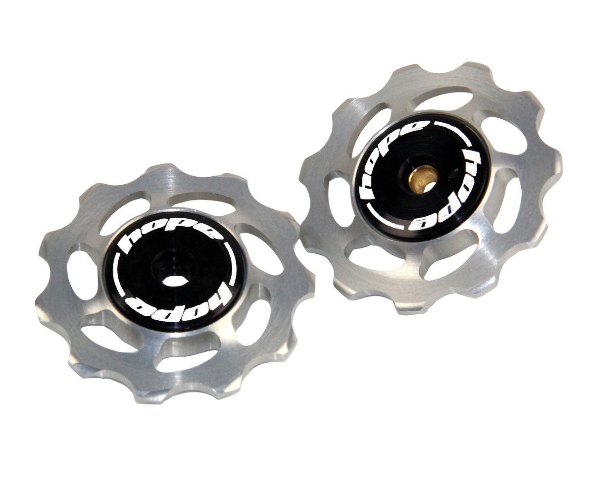 Hope - Galets de dérailleur 11T Paire Argent