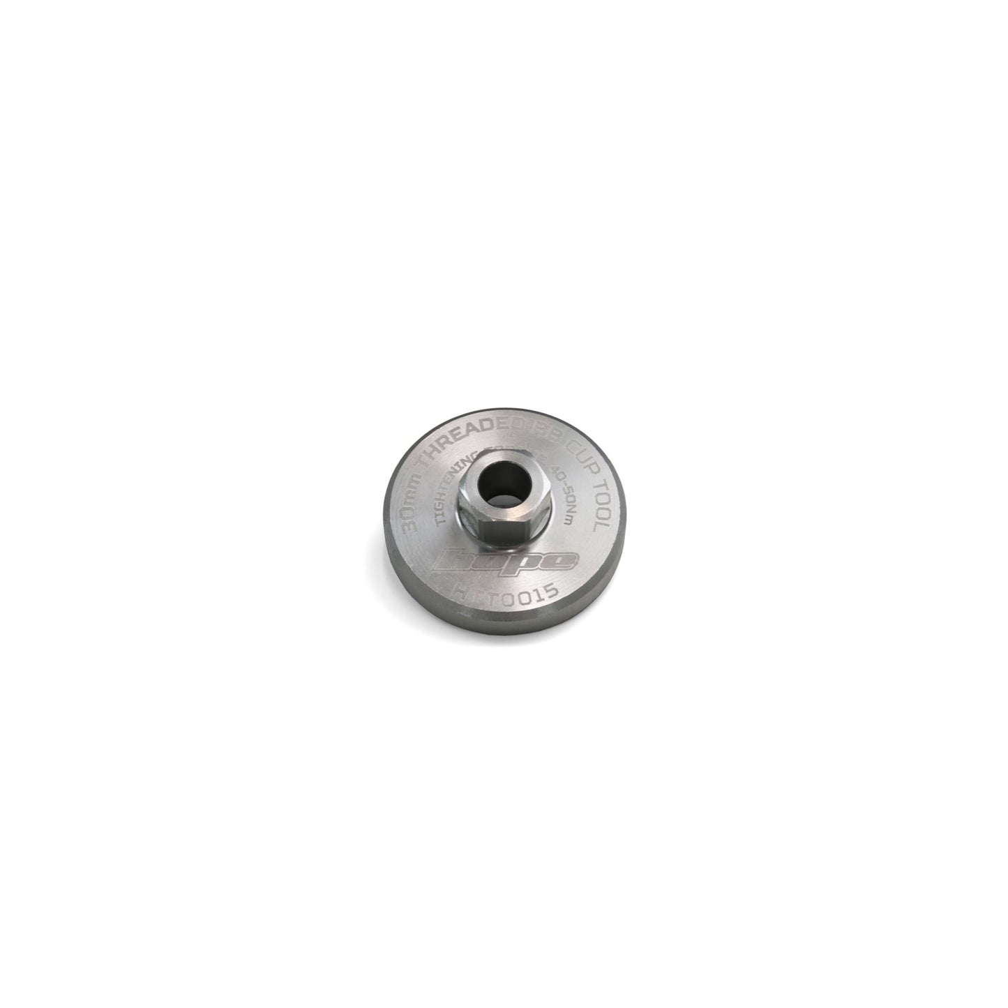Hope - Outil fileté de montage de boîtier de pédalier 30mm Argent