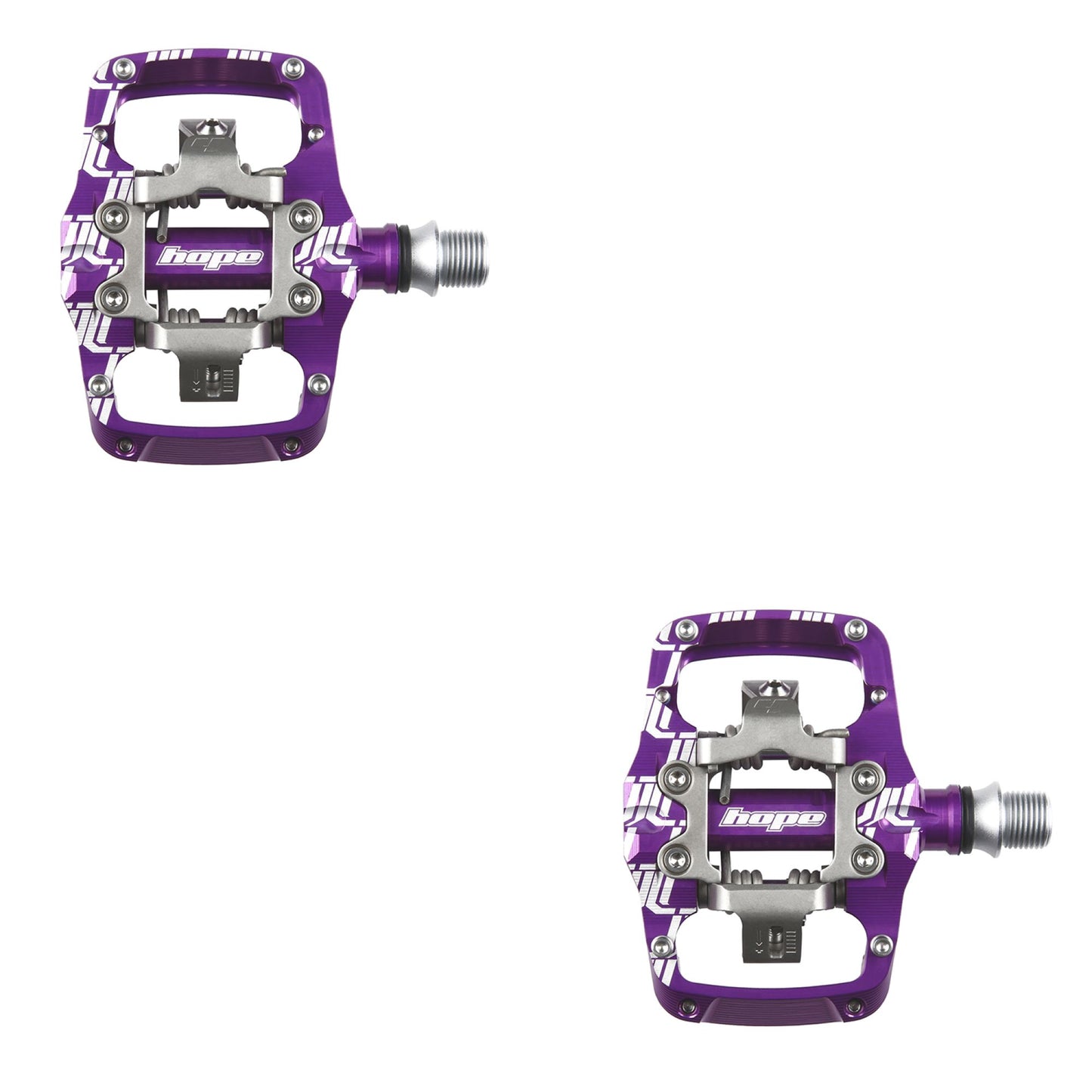 Hope - Pédale automatique Union Trail Violet