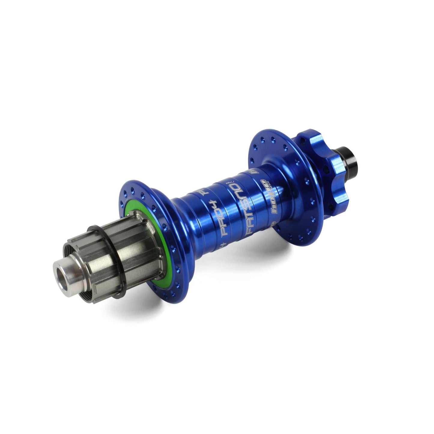Hope - Moyeu arrière Pro 4 Fatsno 32H Bleu 177mm X 12mm HG Acier