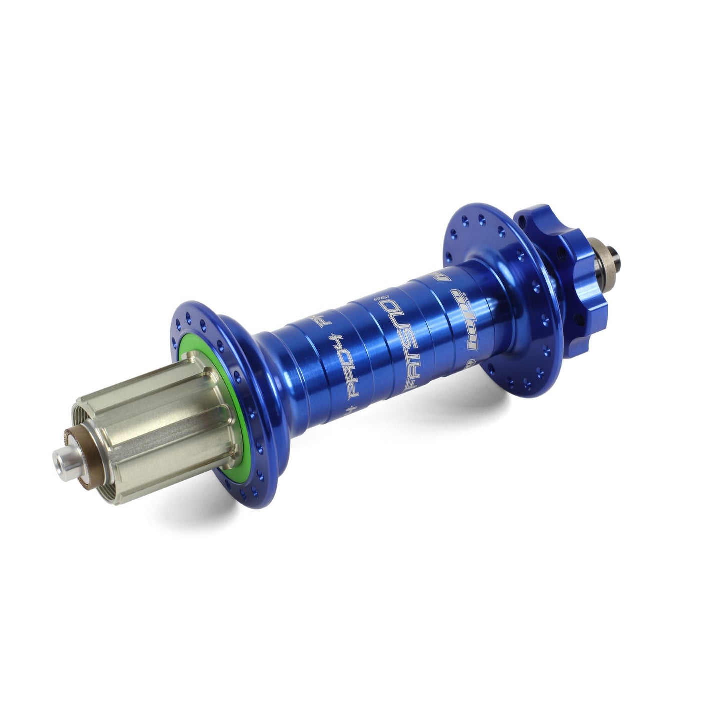Hope - Moyeu arrière Pro 4 Fatsno 32H Bleu 190mm X QR MS