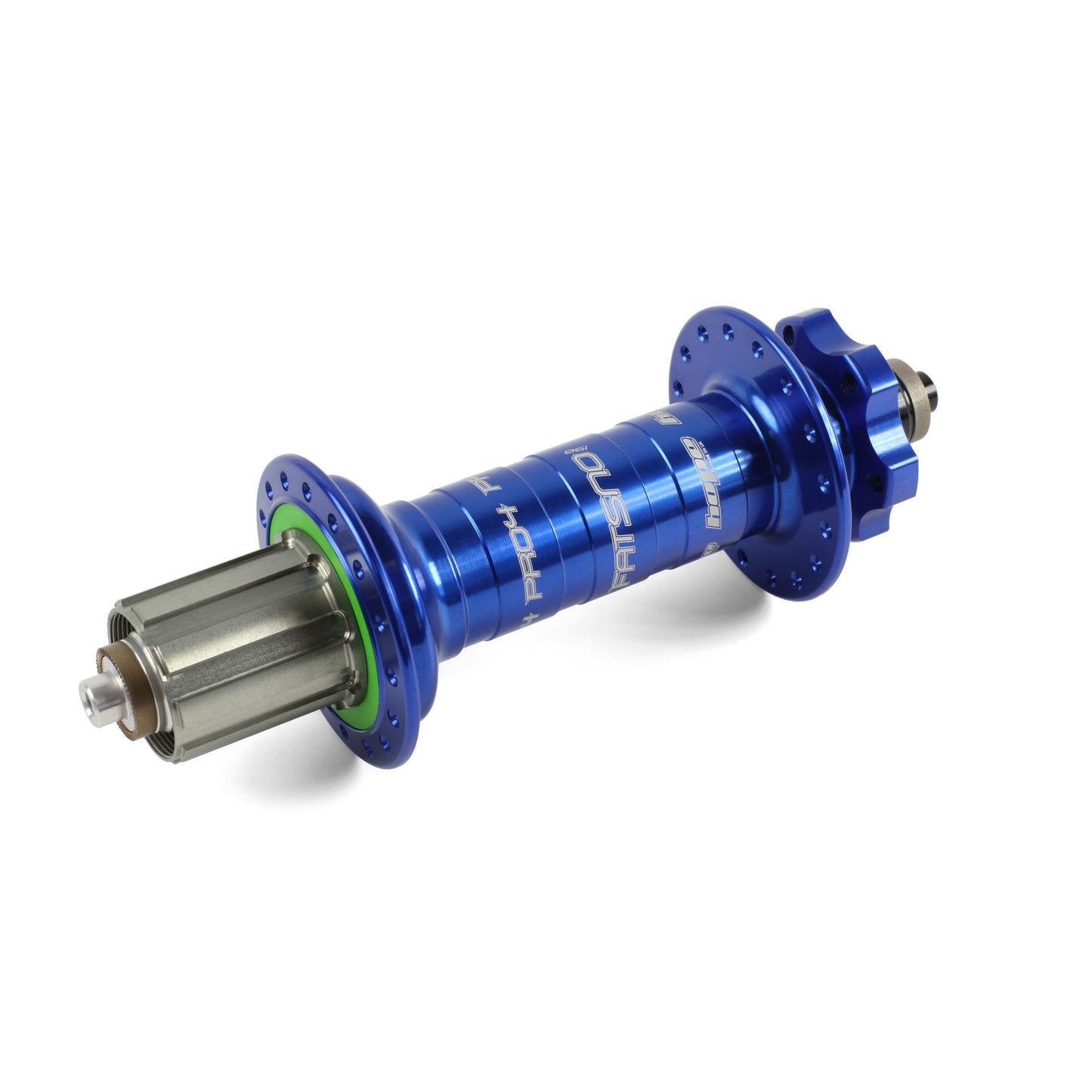Hope - Moyeu arrière Pro 4 Fatsno 32H Bleu 190mm QR HG Acier