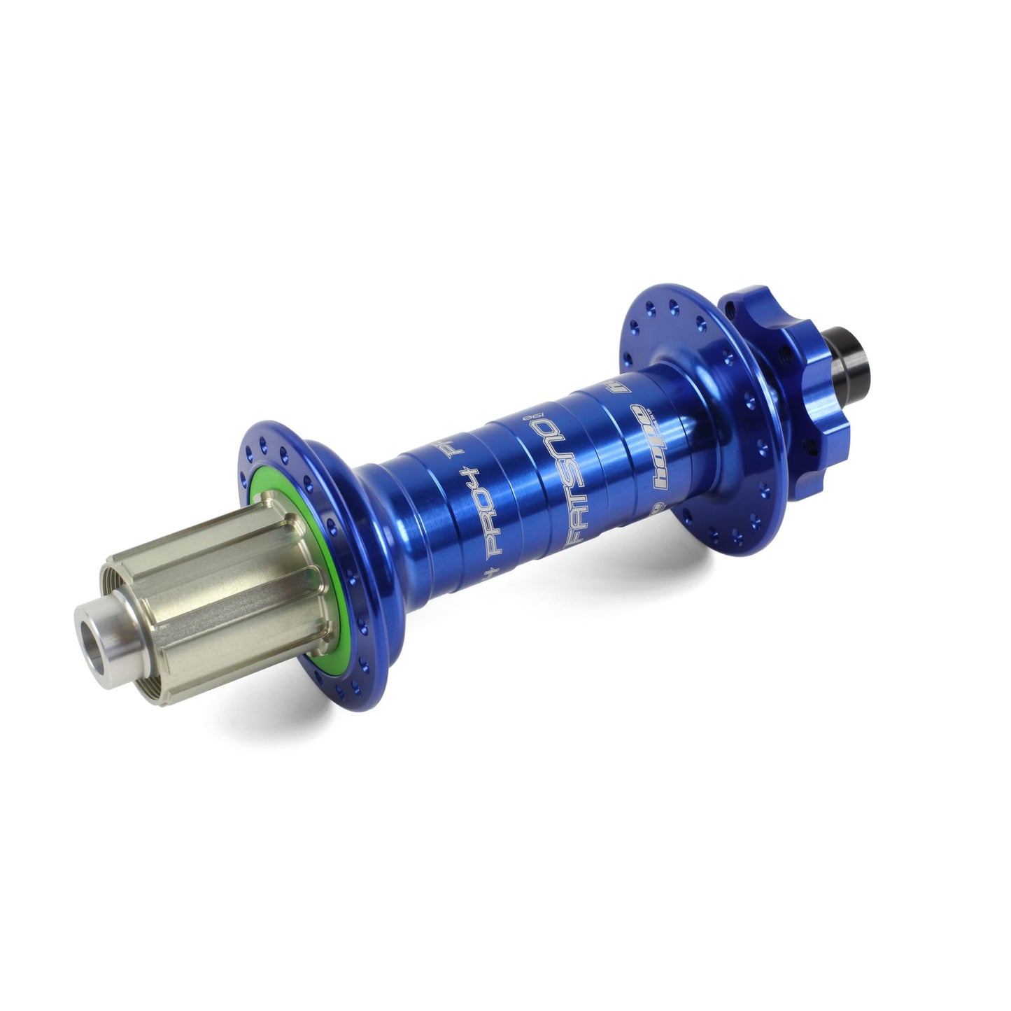 Hope - Moyeu arrière Pro 4 Fatsno 32H Bleu 197mm X 12mm HG
