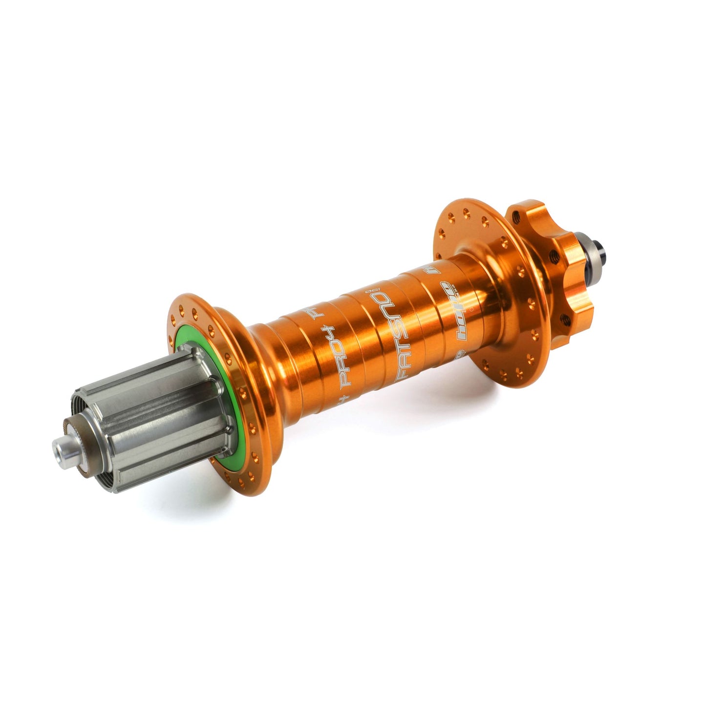 Hope - Moyeu arrière Pro 4 Fatsno 32H Orange 190mm QR HG Acier
