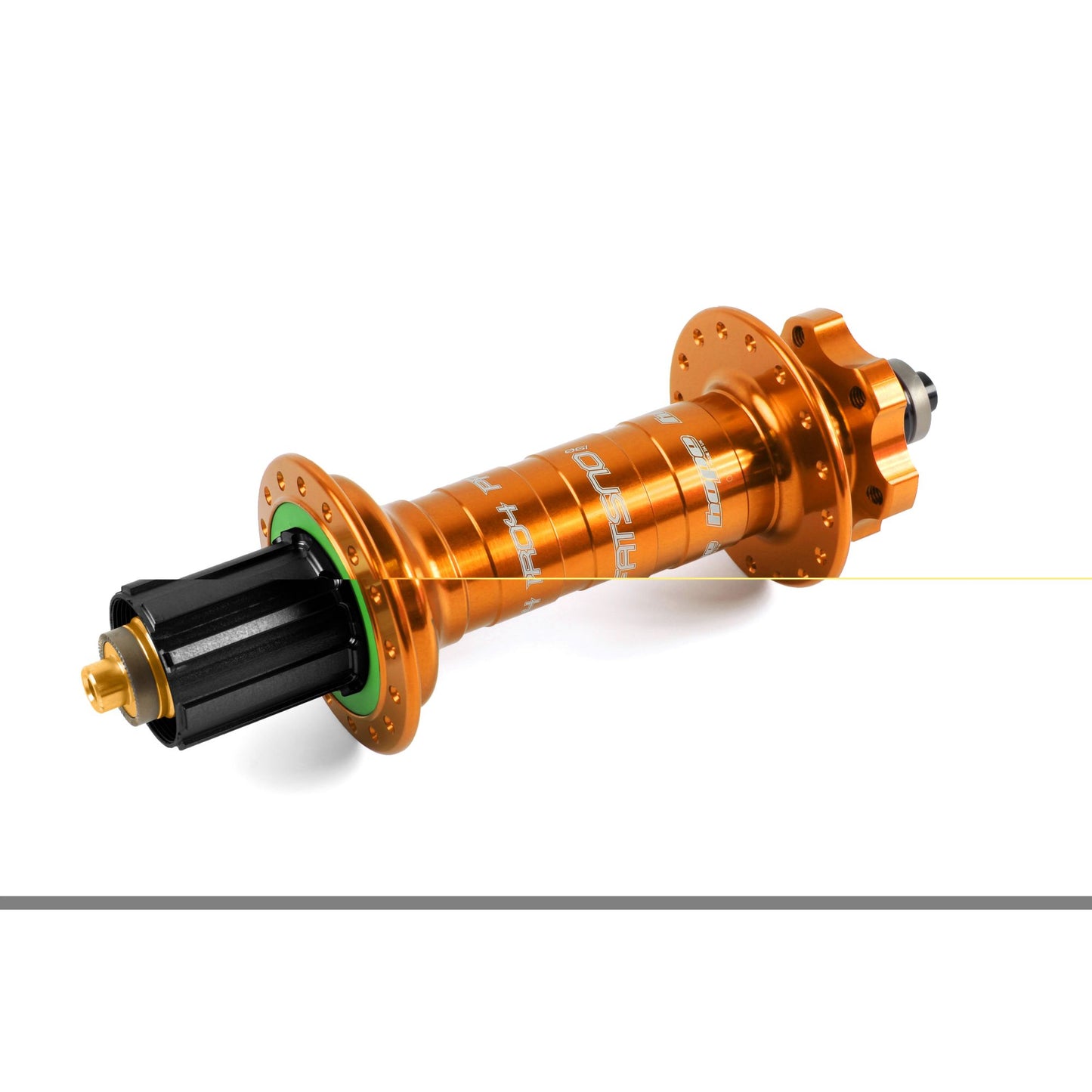 Hope - Moyeu arrière Pro 4 Fatsno 32H Orange 190mm QR