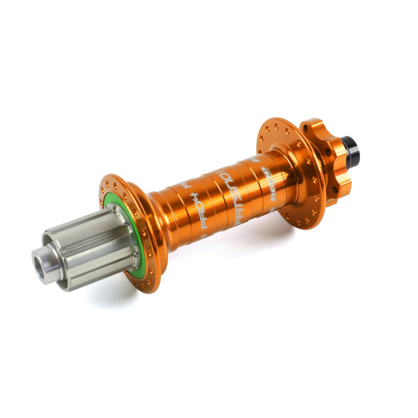 Hope - Moyeu arrière Pro 4 Fatsno 32H Orange 197mm X 12mm MS
