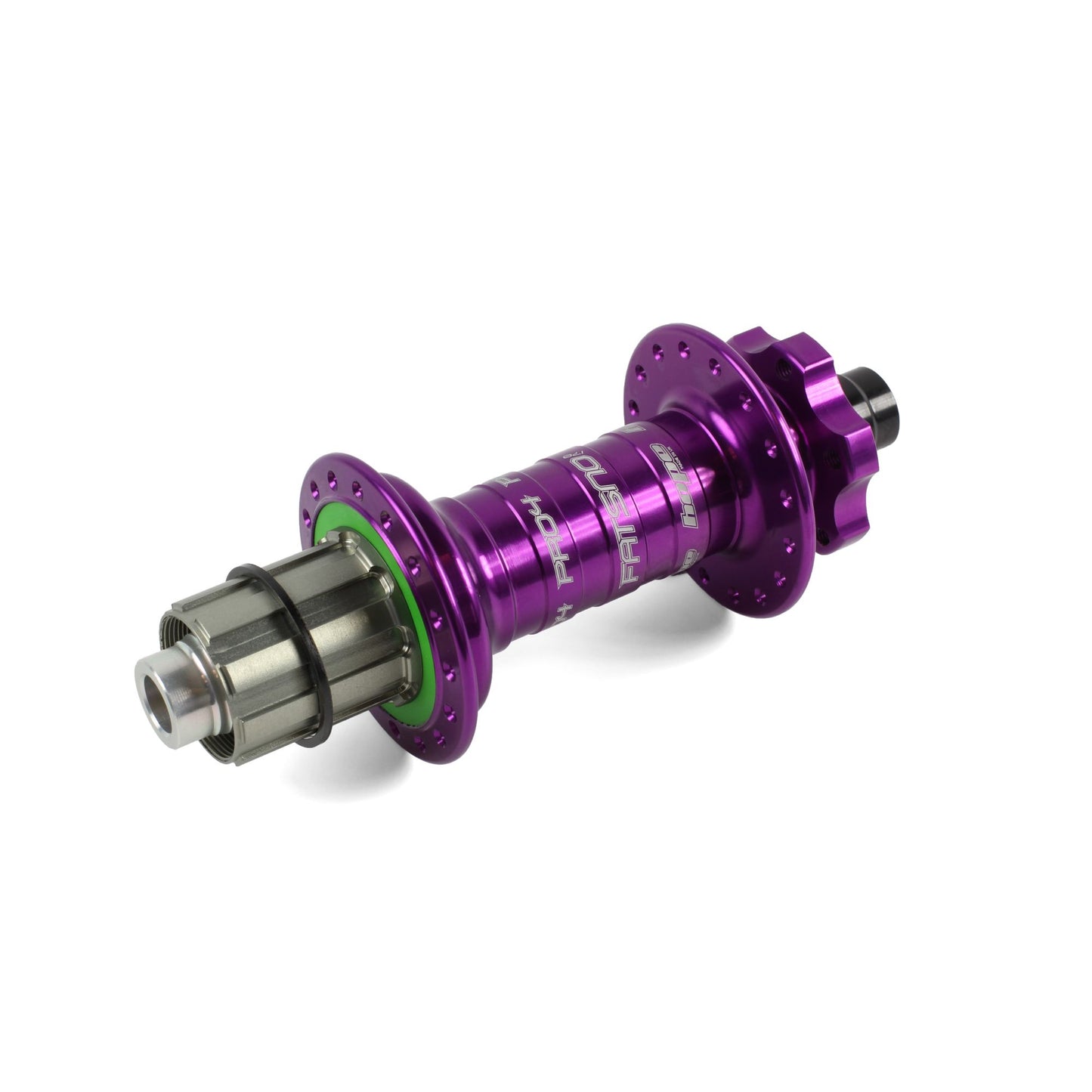 Hope - Moyeu arrière Pro 4 Fatsno 32H Violet 177mm X 12mm HG Acier