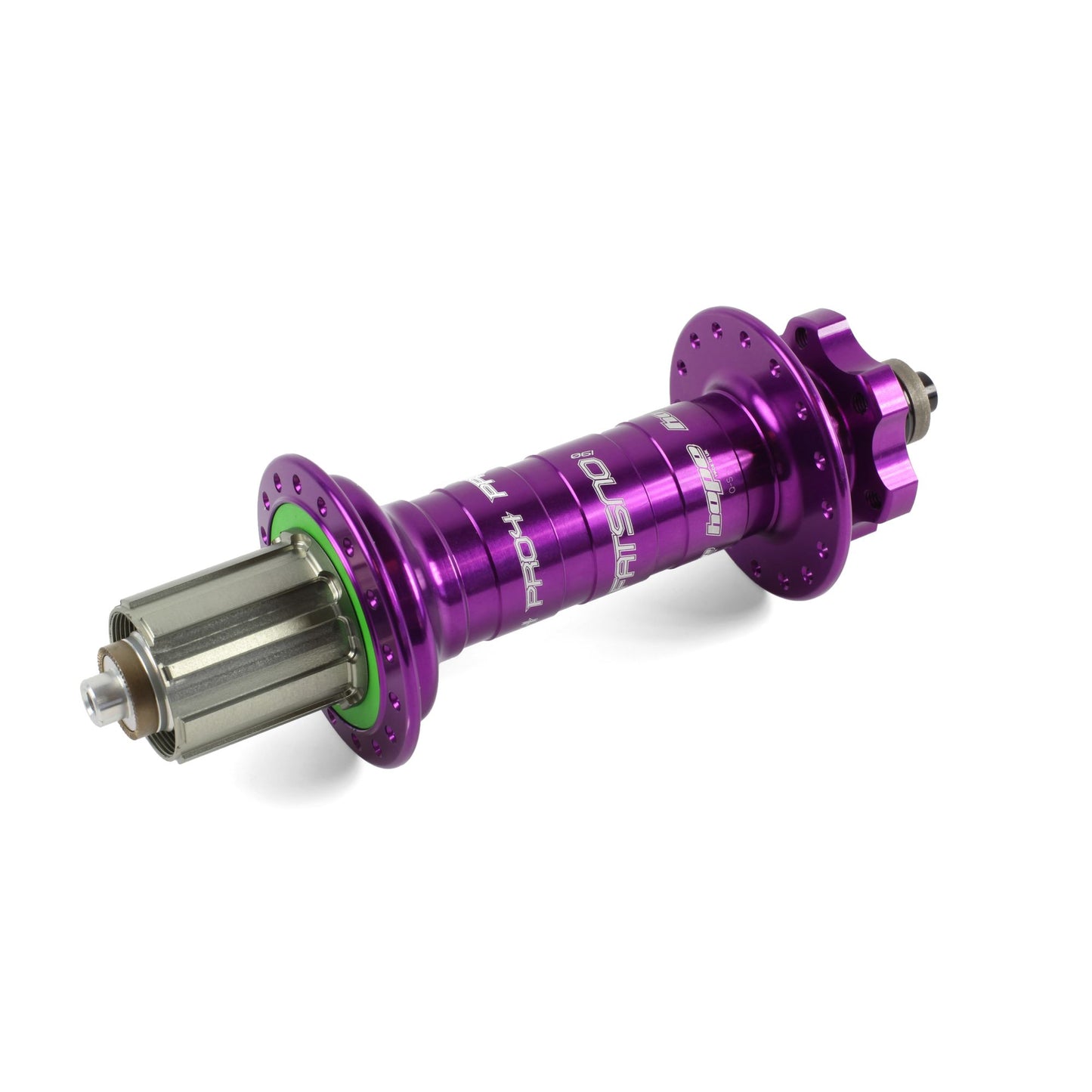 Hope - Moyeu arrière Pro 4 Fatsno 32H Violet 190mm QR HG Acier