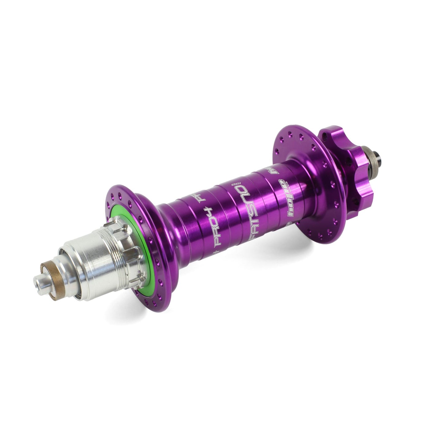 Hope - Moyeu arrière Pro 4 Fatsno 32H Violet 190mm QR XD
