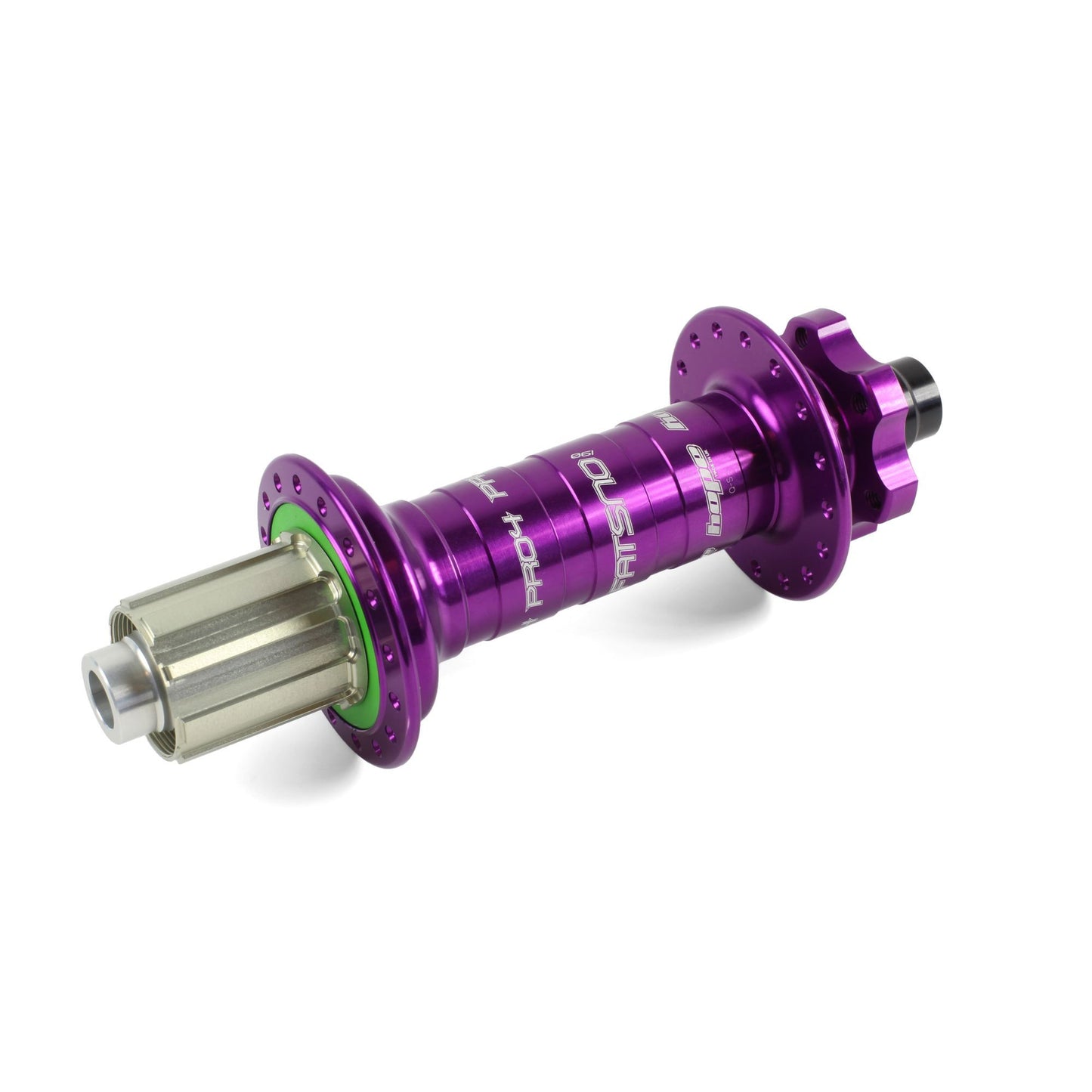 Hope - Moyeu arrière Pro 4 Fatsno 32H Violet 197mm X 12mm MS