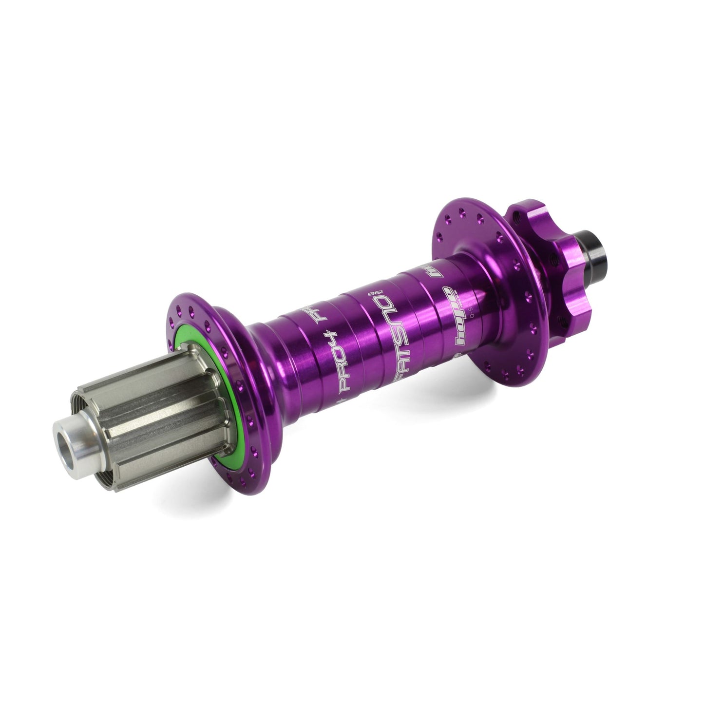 Hope - Moyeu arrière Pro 4 Fatsno 32H Violet 197mm X 12mm HG Acier