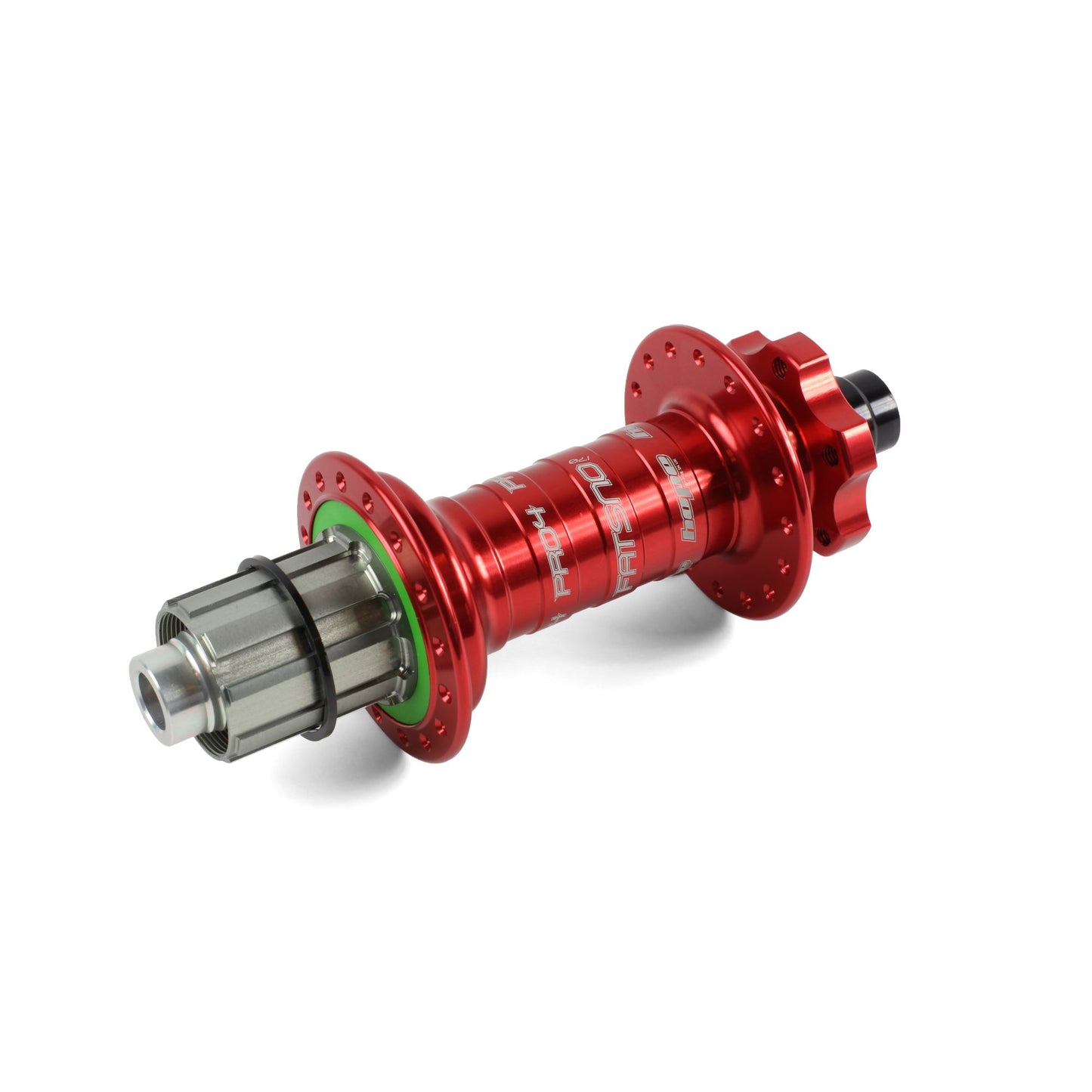 Hope - Moyeu arrière Pro 4 Fatsno 32H Rouge 177mm X 12mm HG Acier