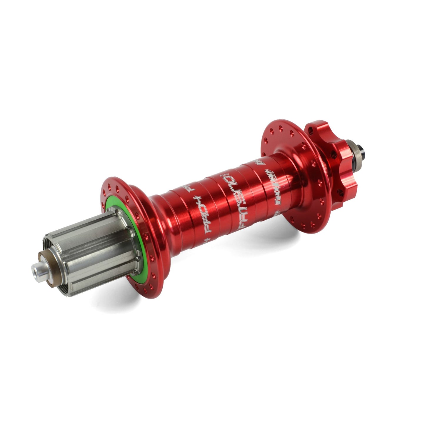 Hope - Moyeu arrière Pro 4 Fatsno 32H Rouge 190mm QR HG Acier