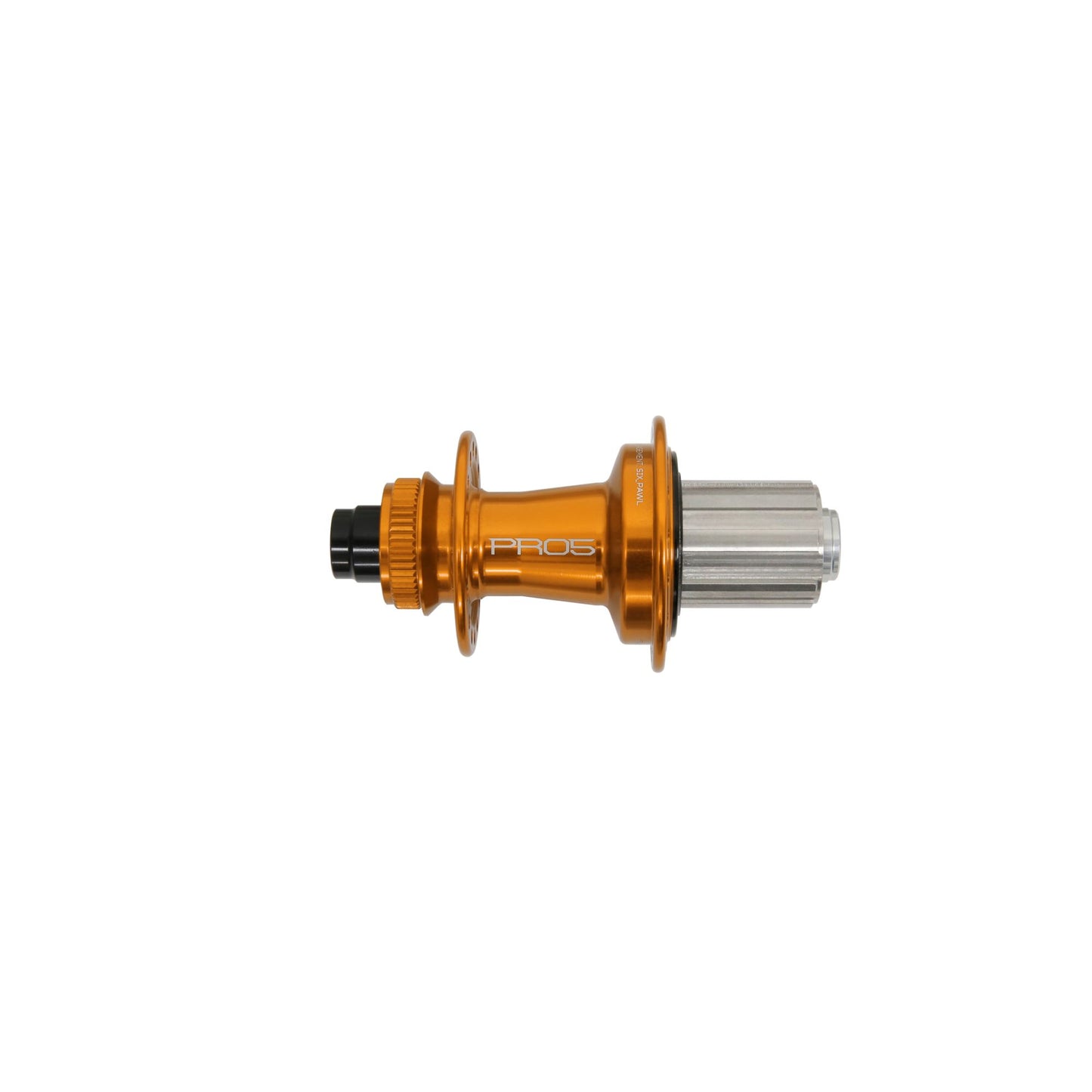 HOPE - MOYEU ARRIÈRE PRO5 CENTERLOCK 28H ORANGE 135MM 12MM ACIER HG