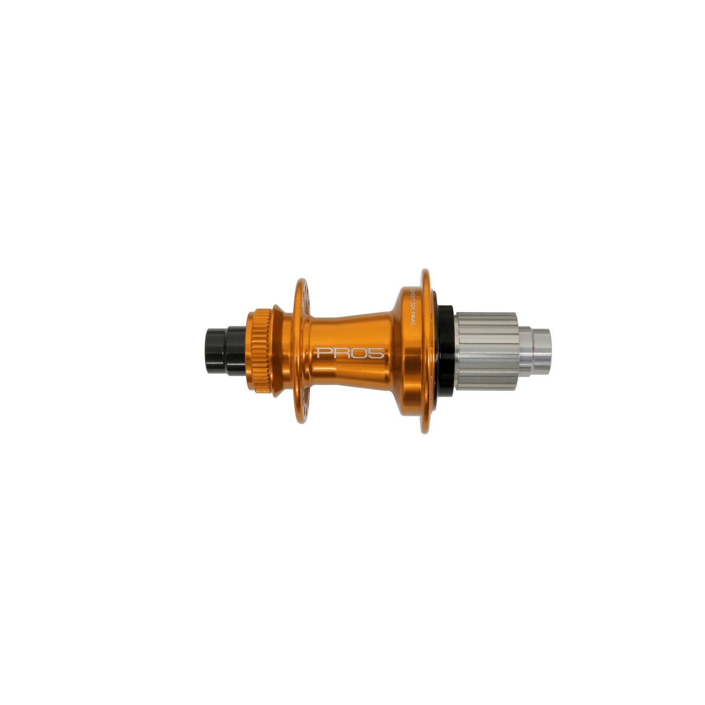 HOPE - MOYEU ARRIÈRE PRO5 CENTERLOCK 28H ORANGE 142MM 12MM MS