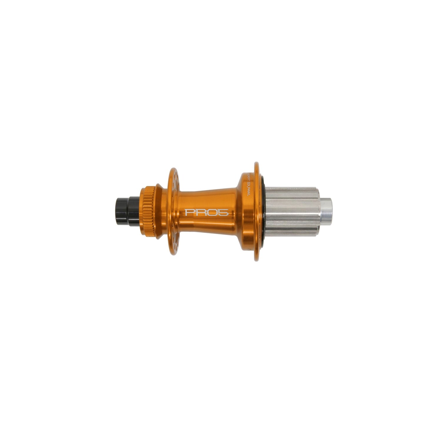 HOPE - MOYEU ARRIÈRE PRO5 CENTERLOCK 28H ORANGE 148MM 12MM ACIER HG