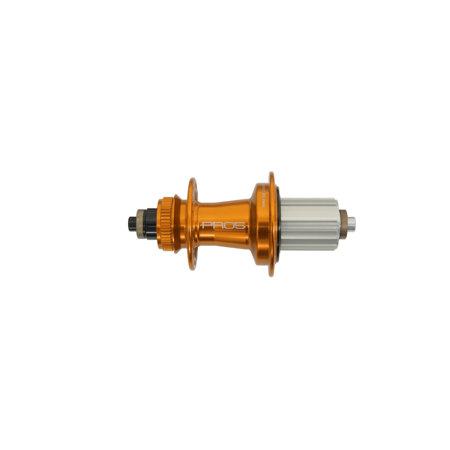 HOPE - MOYEU ARRIÈRE PRO5 CENTERLOCK 28H ORANGE 135MM QR HG