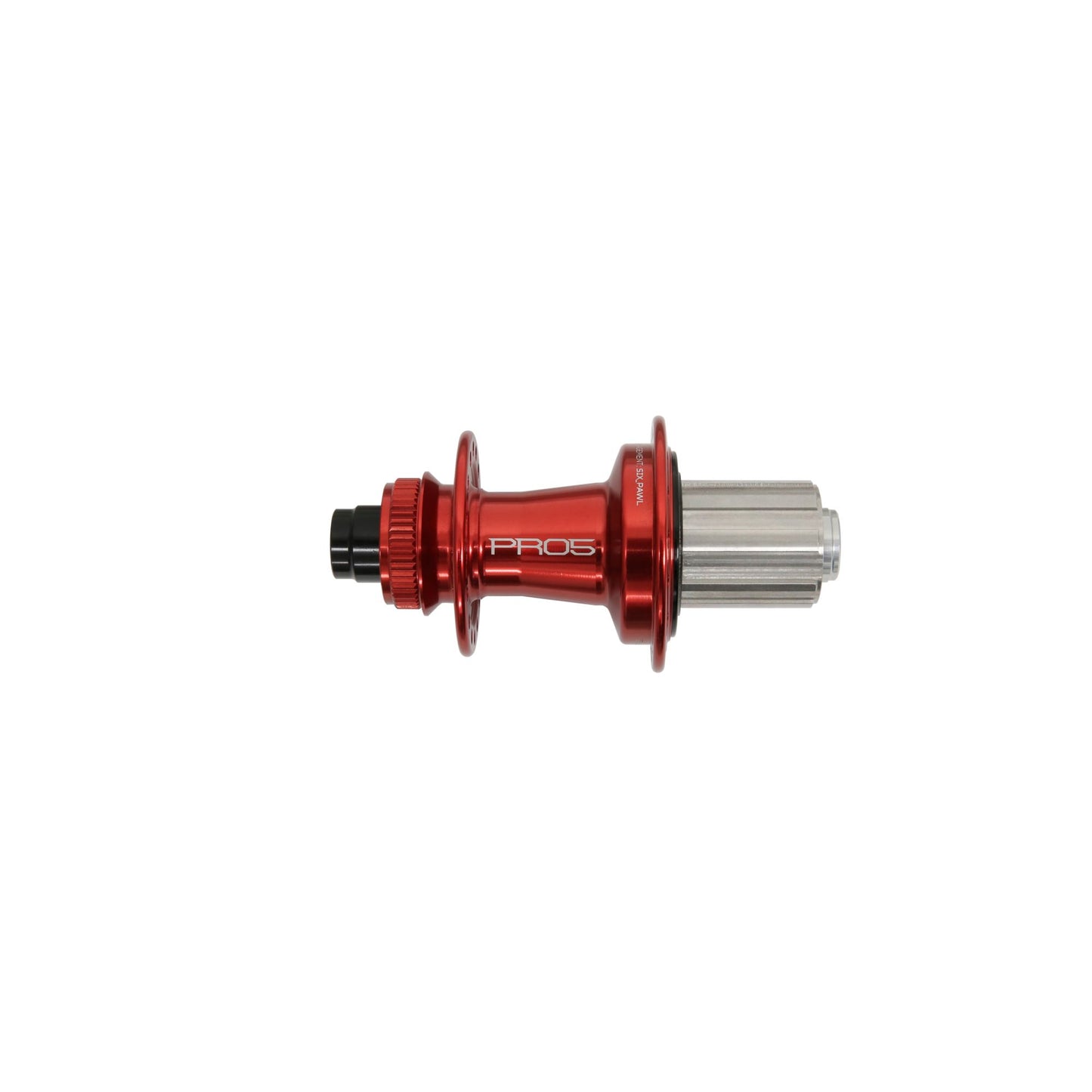 HOPE - MOYEU ARRIÈRE PRO5 CENTERLOCK 28H ROUGE 135MM 12MM ACIER HG