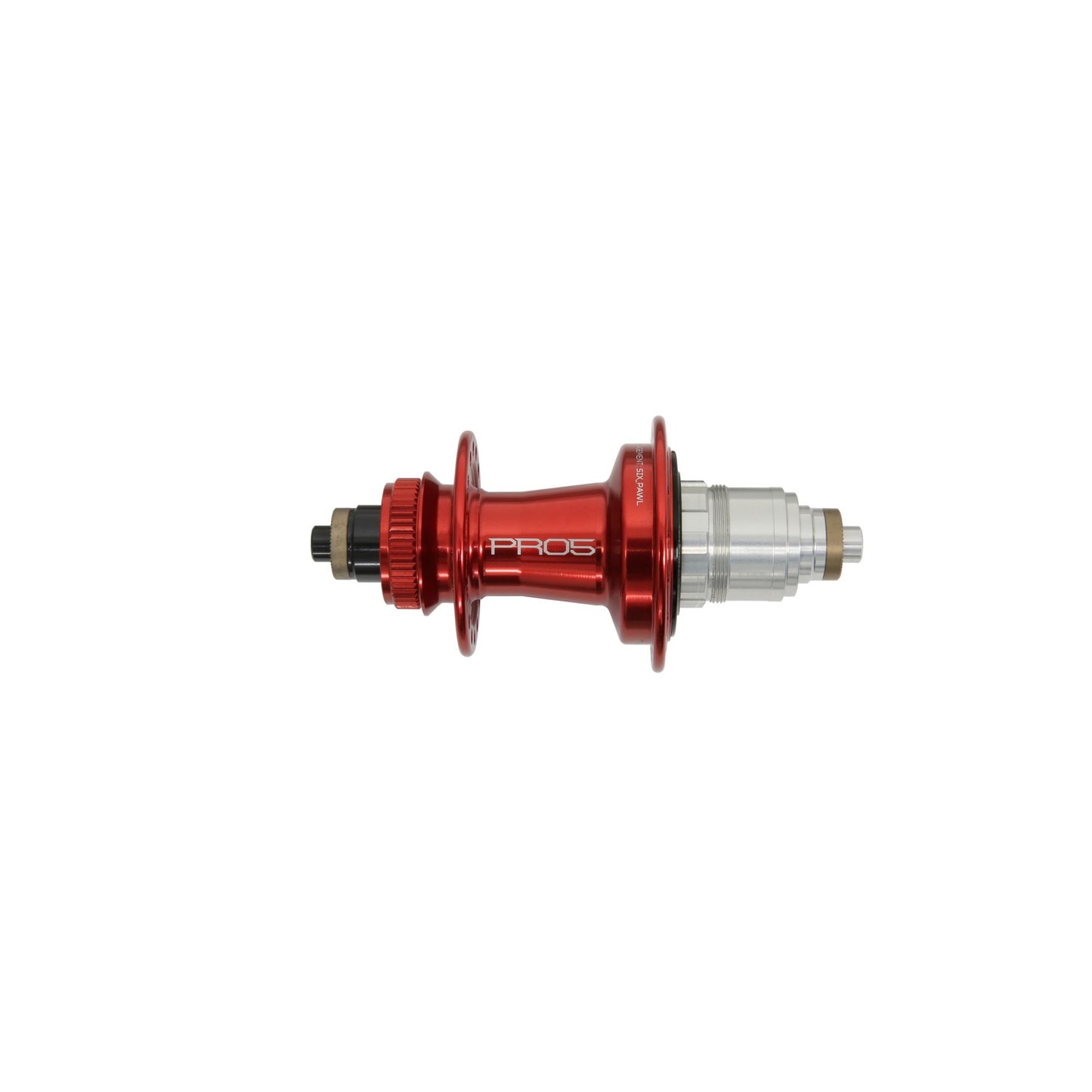 HOPE - MOYEU ARRIÈRE PRO5 CENTERLOCK 28H ROUGE 135MM QR XDR