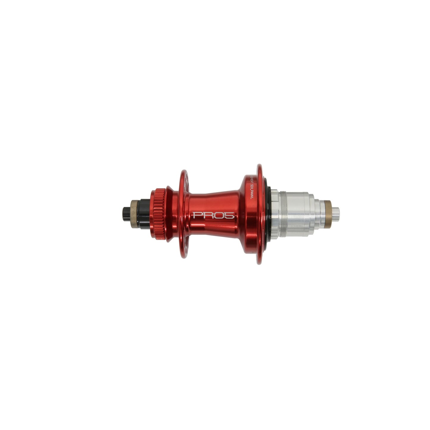 HOPE - MOYEU ARRIÈRE PRO5 CENTERLOCK 28H ROUGE 135MM QR XD
