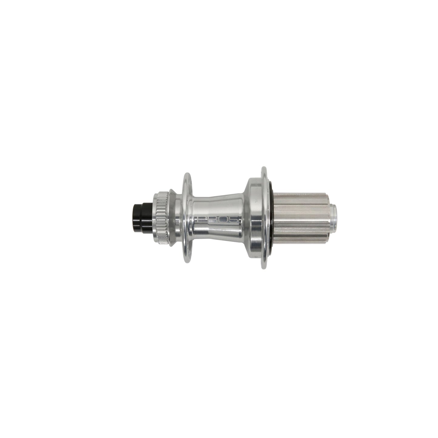 HOPE - MOYEU ARRIÈRE PRO5 CENTERLOCK 28H ARGENT 135MM 12MM ACIER HG