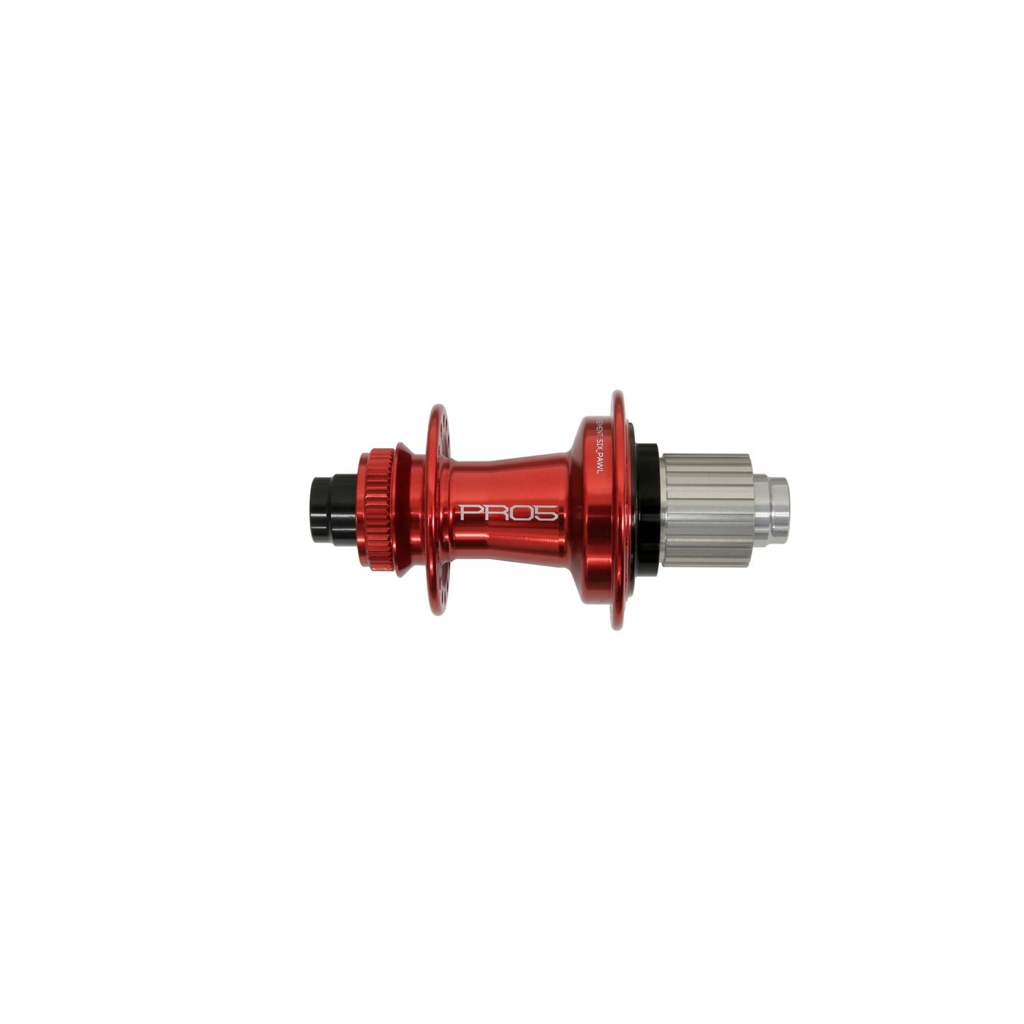 HOPE - MOYEU ARRIÈRE PRO5 CENTERLOCK 32H ROUGE 135MM 12MM MS