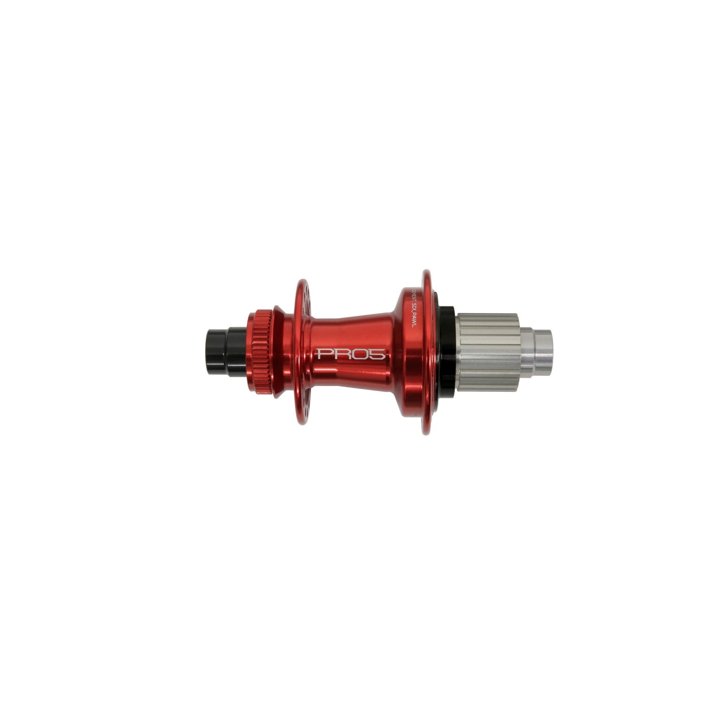 HOPE - MOYEU ARRIÈRE PRO5 CENTERLOCK 32H ROUGE 142MM 12MM MS
