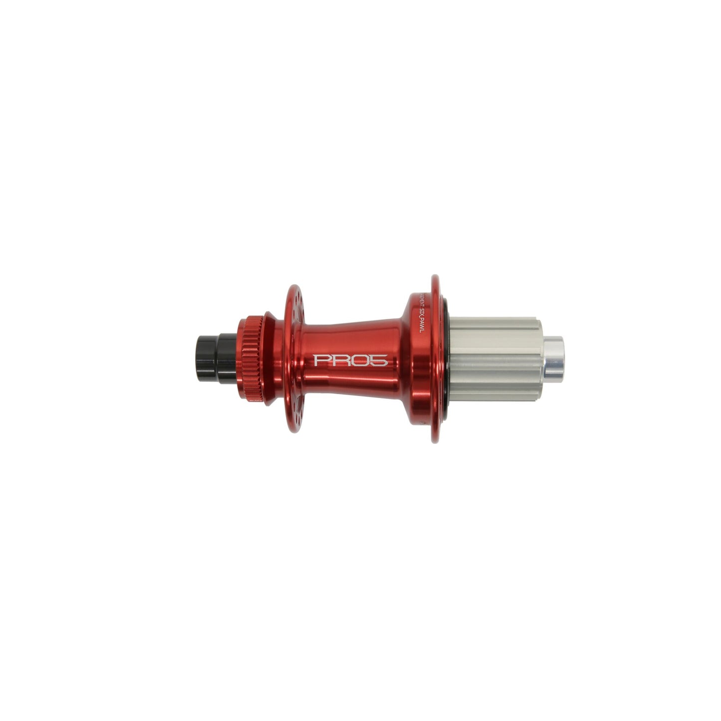 HOPE - MOYEU ARRIÈRE PRO5 CENTERLOCK 32H ROUGE 148MM 12MM HG