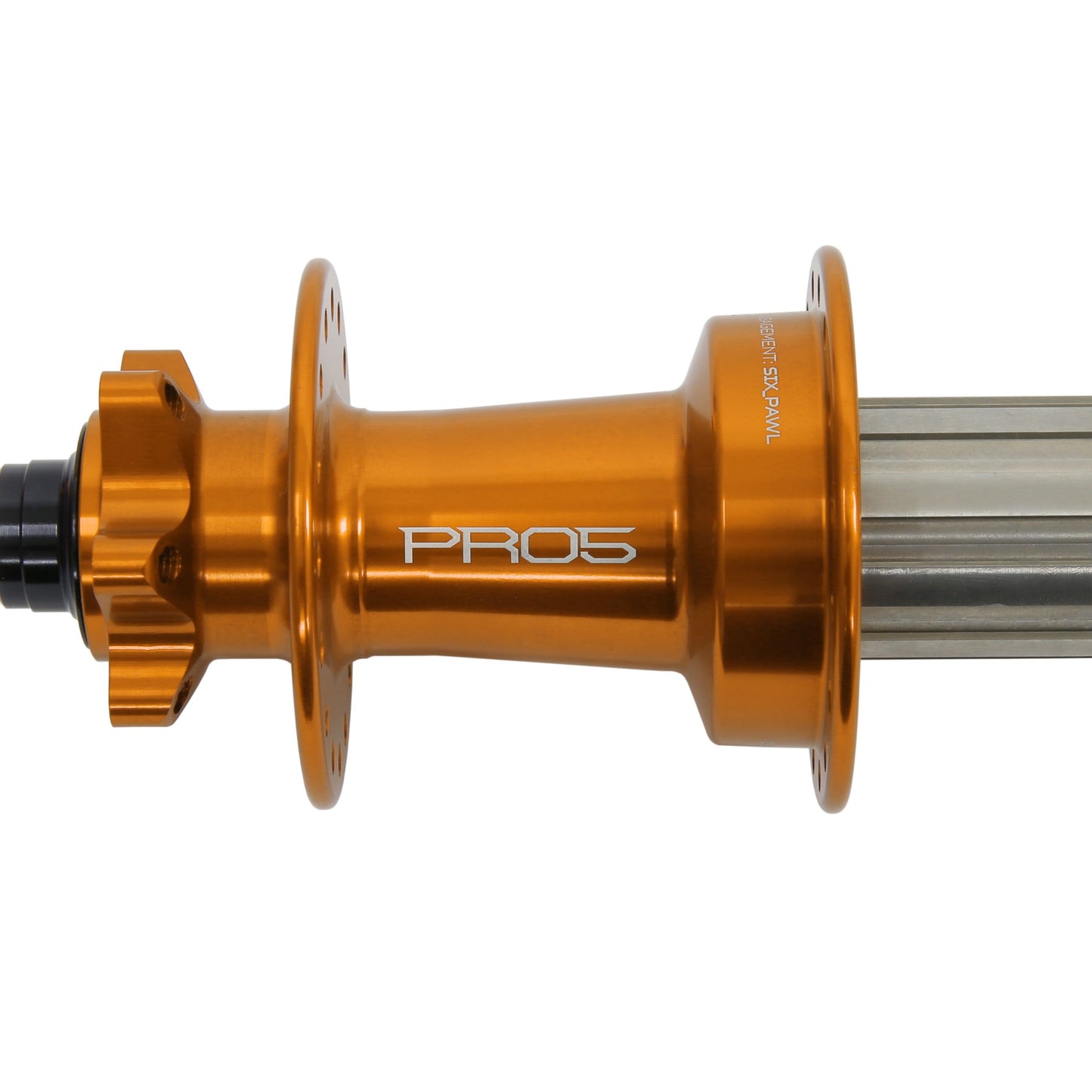 Hope - Moyeu arrière DH Pro 5 32H Orange 150mm - 12mm - Acier