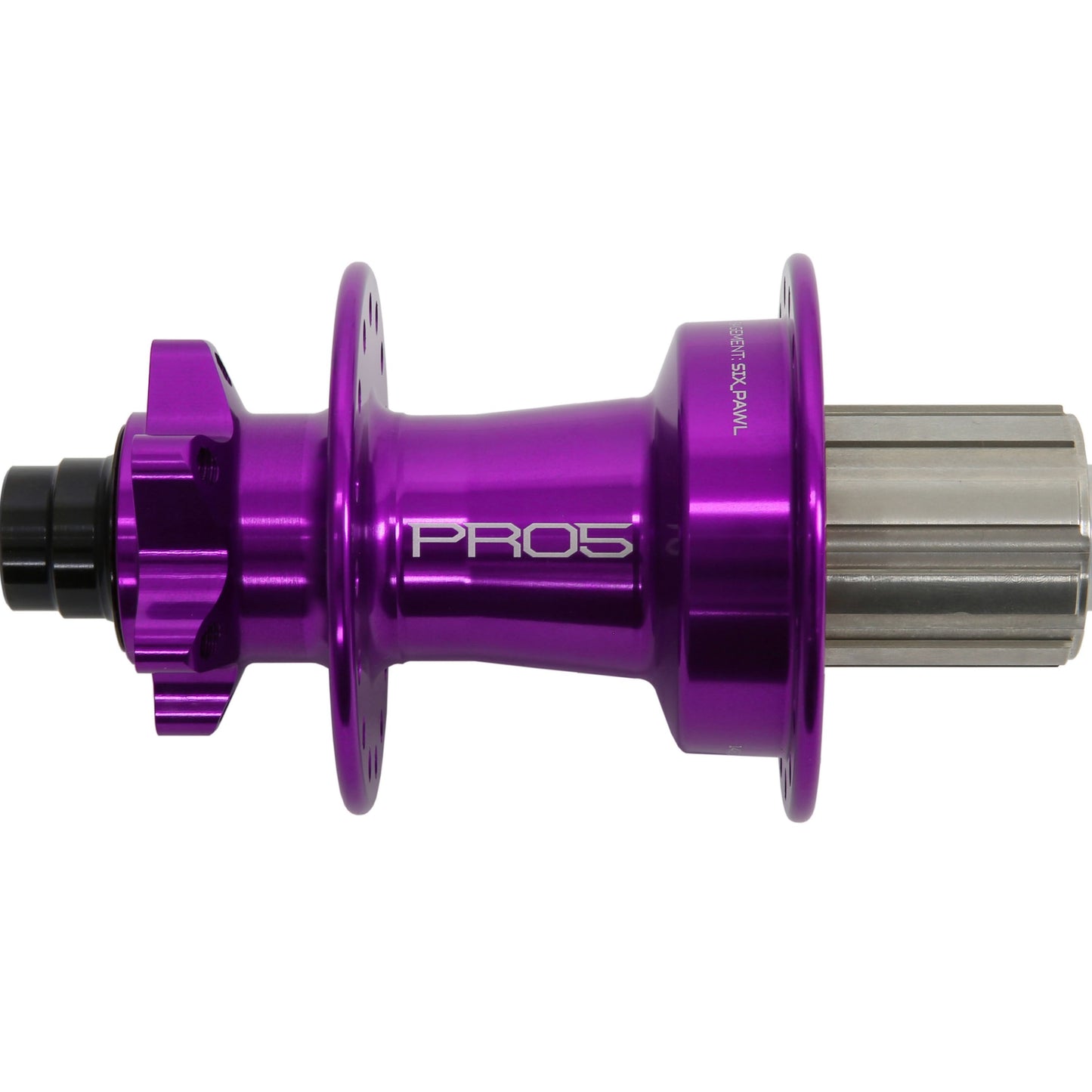 Hope - Moyeu arrière DH Pro 5 32H Violet 148mm - 12mm - Acier