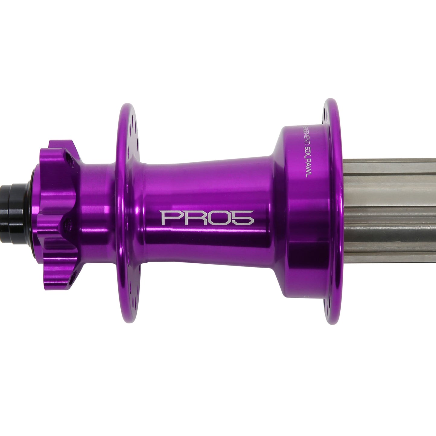 Hope - Moyeu arrière DH Pro 5 32H Violet 150mm - 12mm - Acier