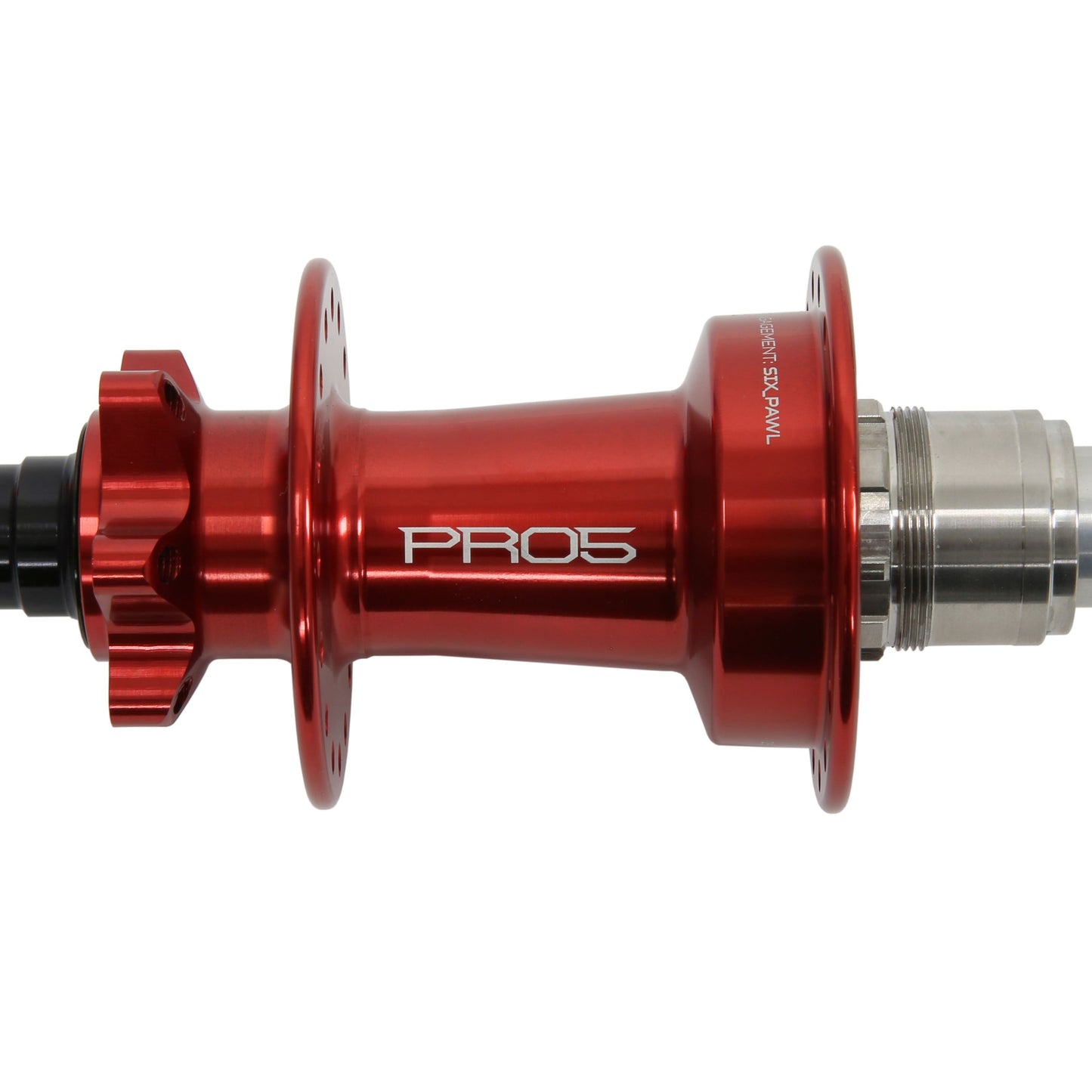Hope - Moyeu arrière DH Pro 5 32H Rouge 157mm - 12mm - XD