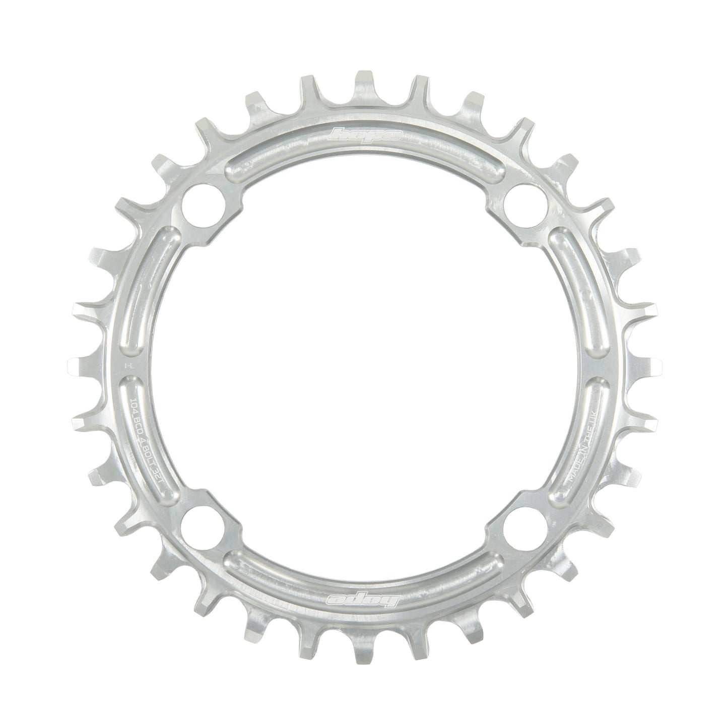 HOPE - PLATEAU 104BCD 34T R22 ARGENT