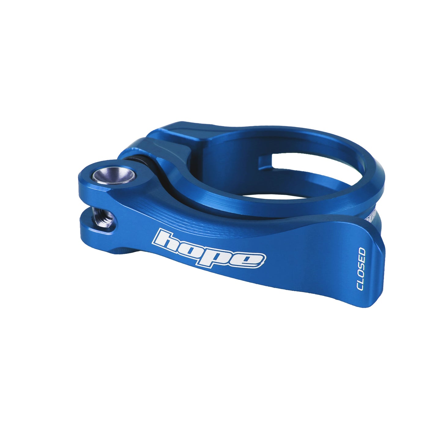 Hope - Collier de selle avec Quick Release ST - 38.5mm - Bleu