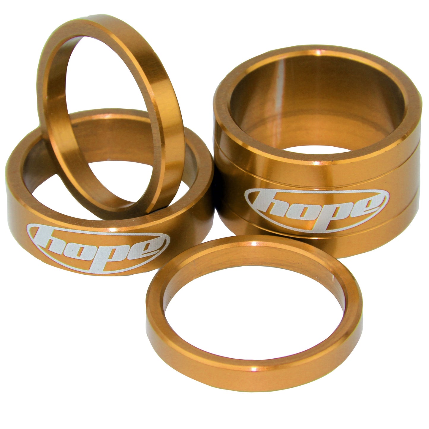 Hope - Kit d'entretoises pour jeu de direction Space Doctor - Bronze