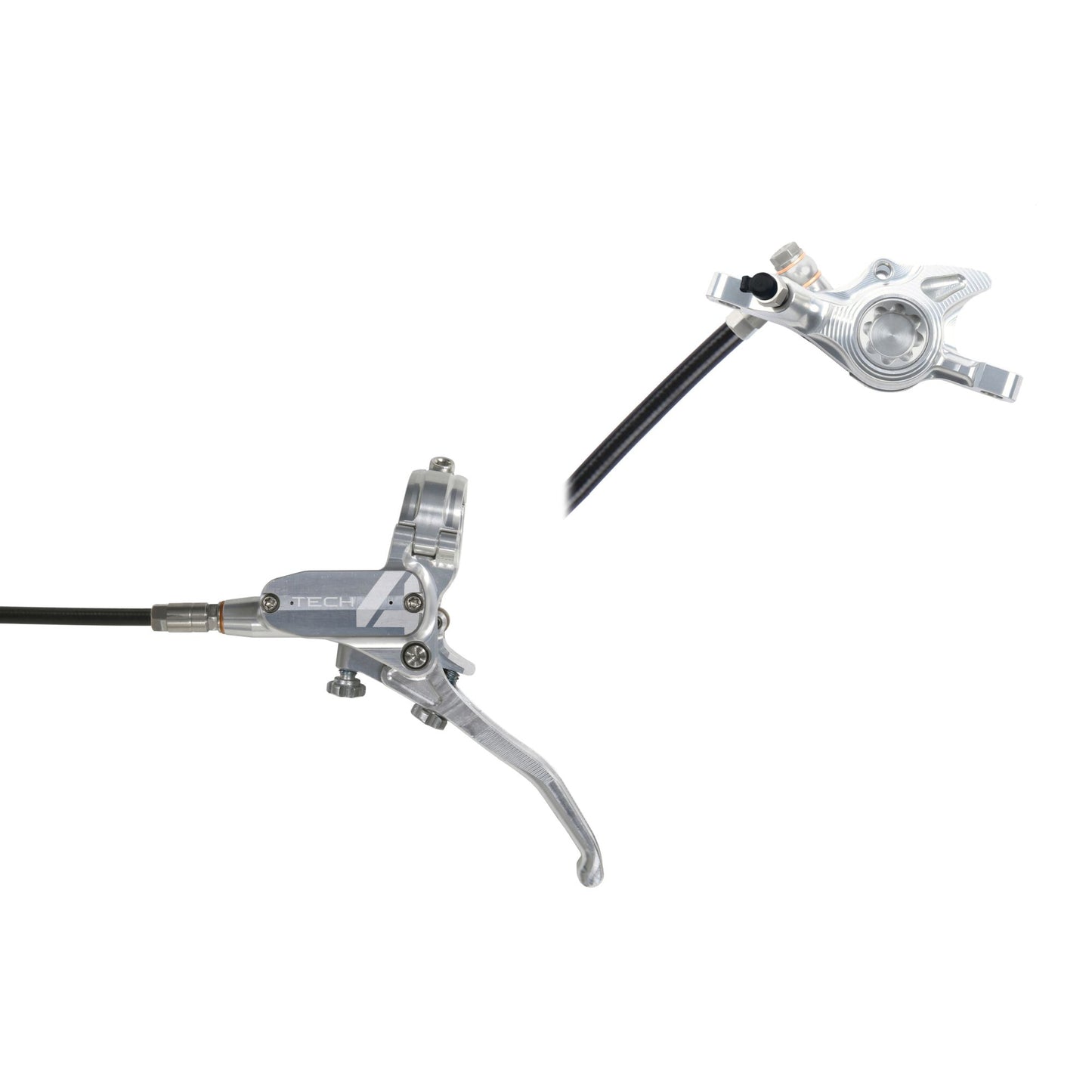 Hope - Frein Tech 4 X2 sans disque Argent/Argent Main gauche