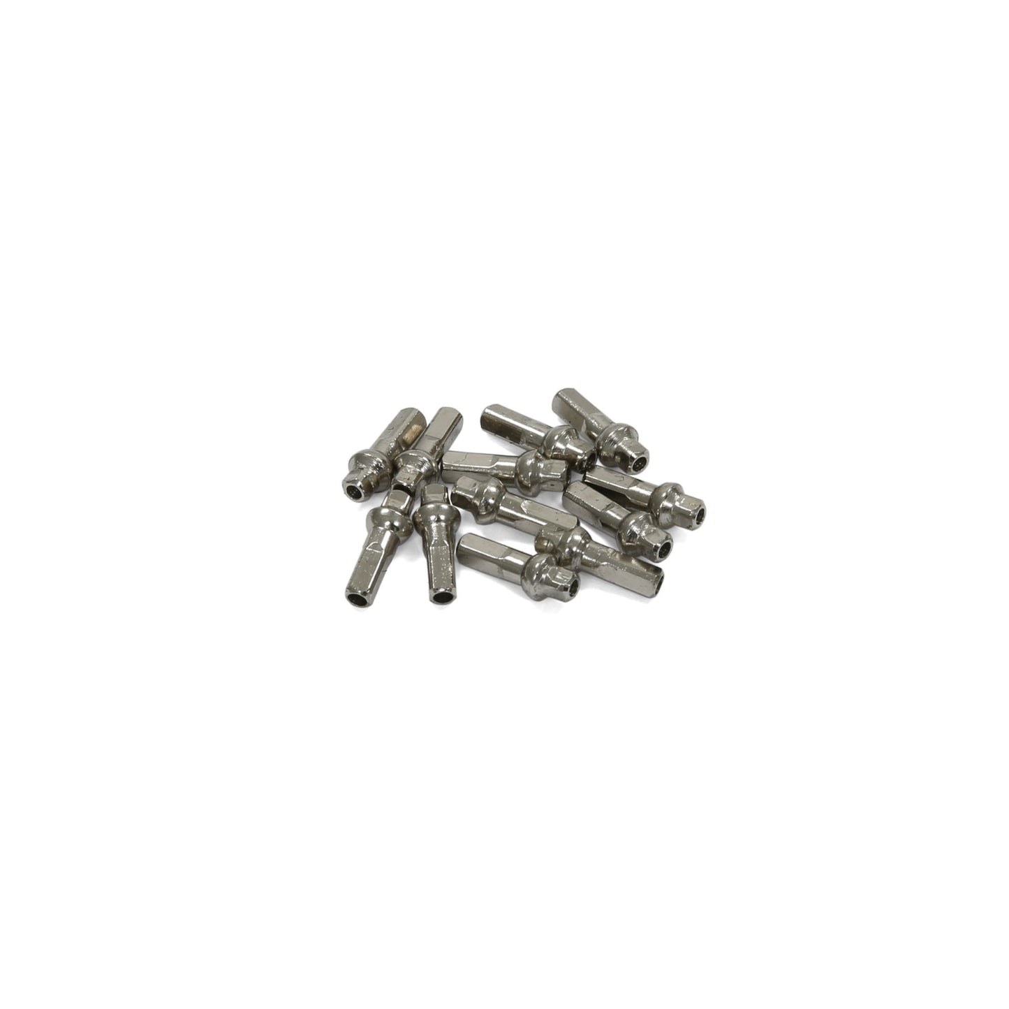 Hope Part Wheel Brass Nipple 14G 16mm Double Square Silver