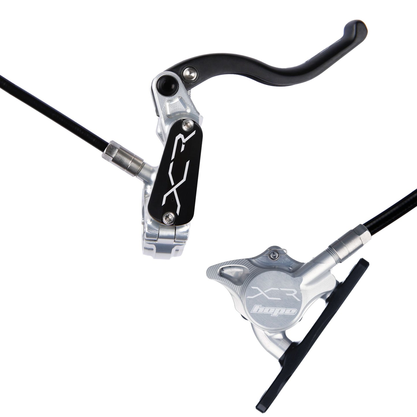 Hope Brake XCR Pro X2 FM No Rotor Silvert Front RH