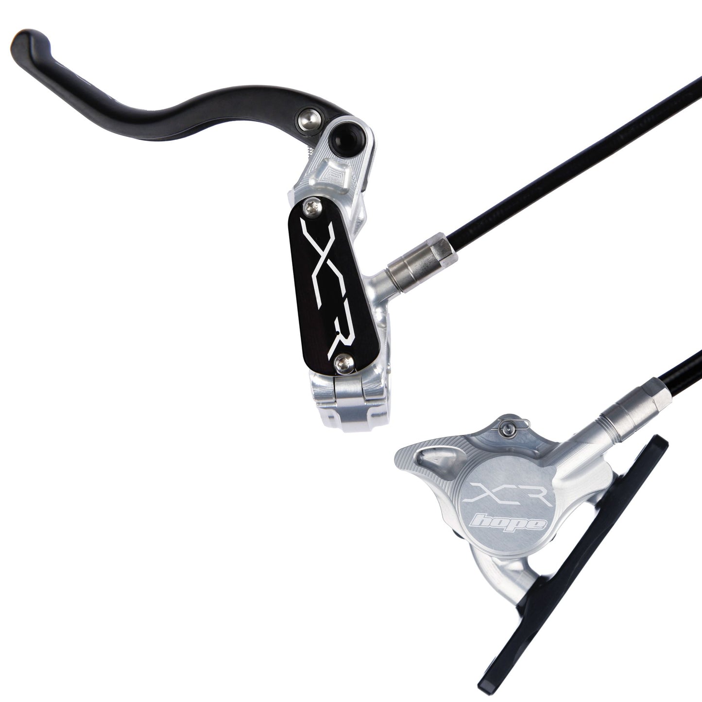 Hope Brake XCR Pro X2 FM No Rotor Rear LH Silver
