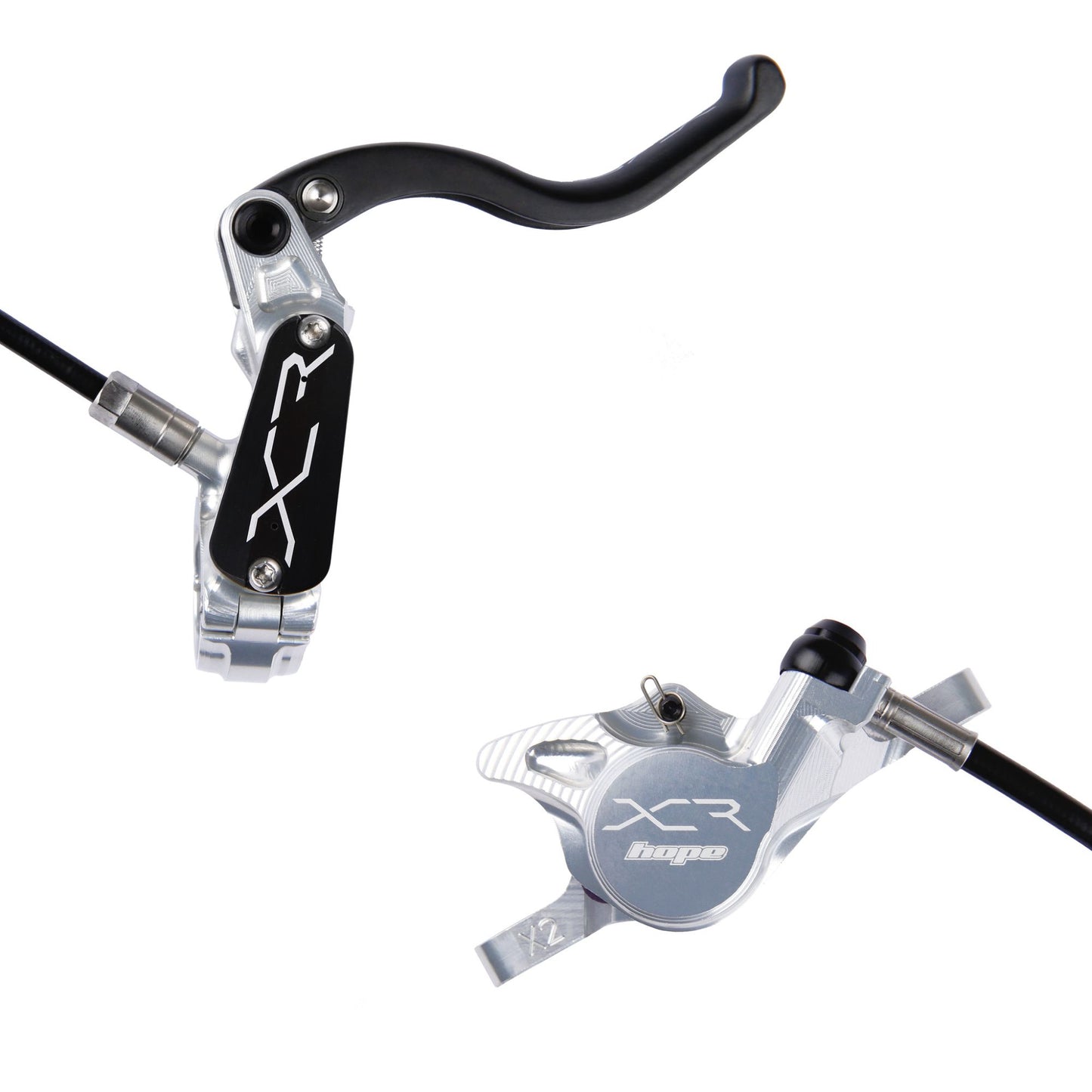 Hope Brake XCR Pro X2 No Rotor Silvert Front RH