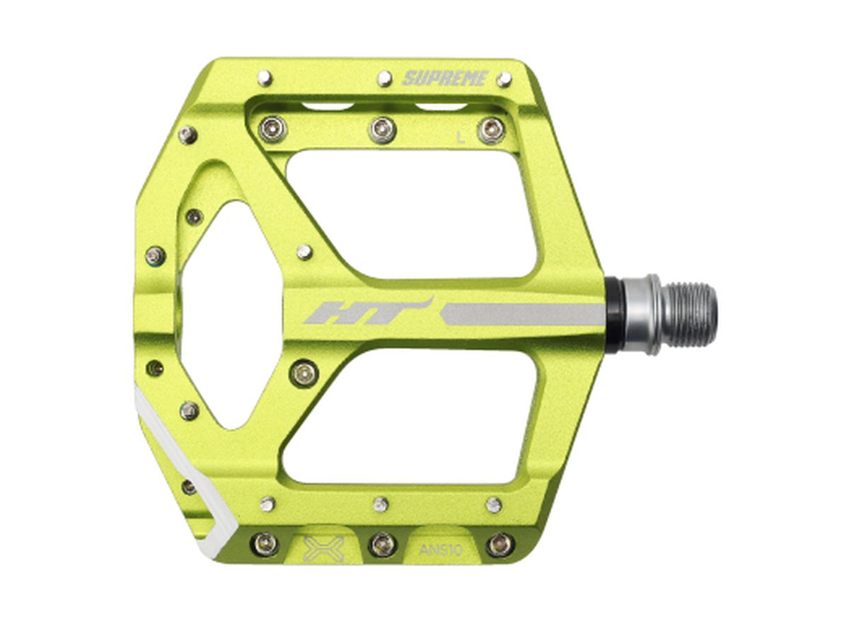 HT pédale plate ANS10 Supreme pomme verte