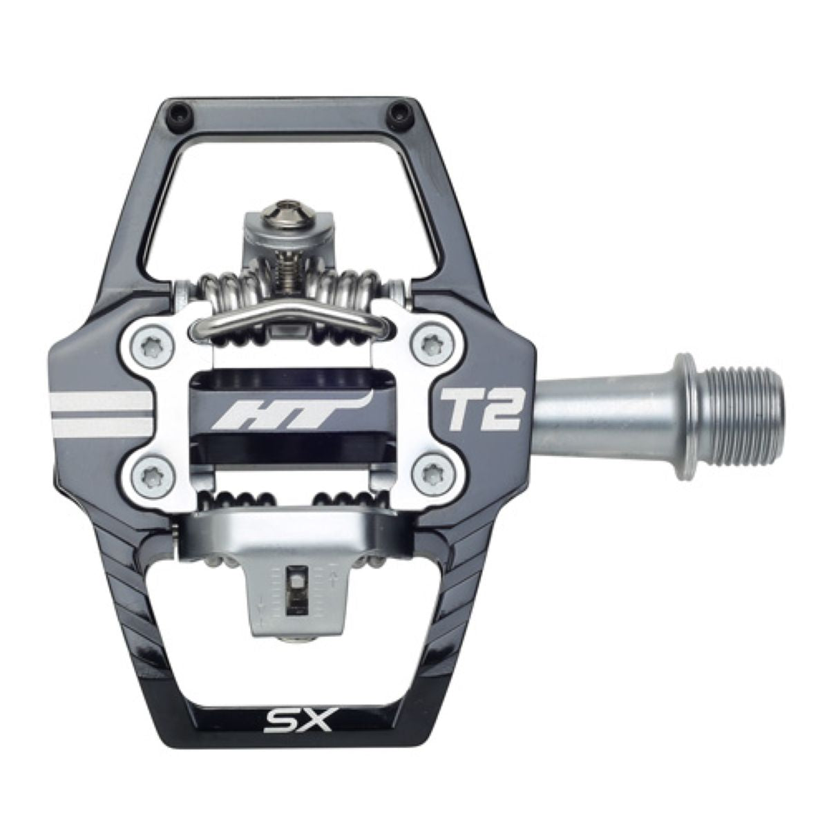 HT pédale automatique Mountain T2 SX noir