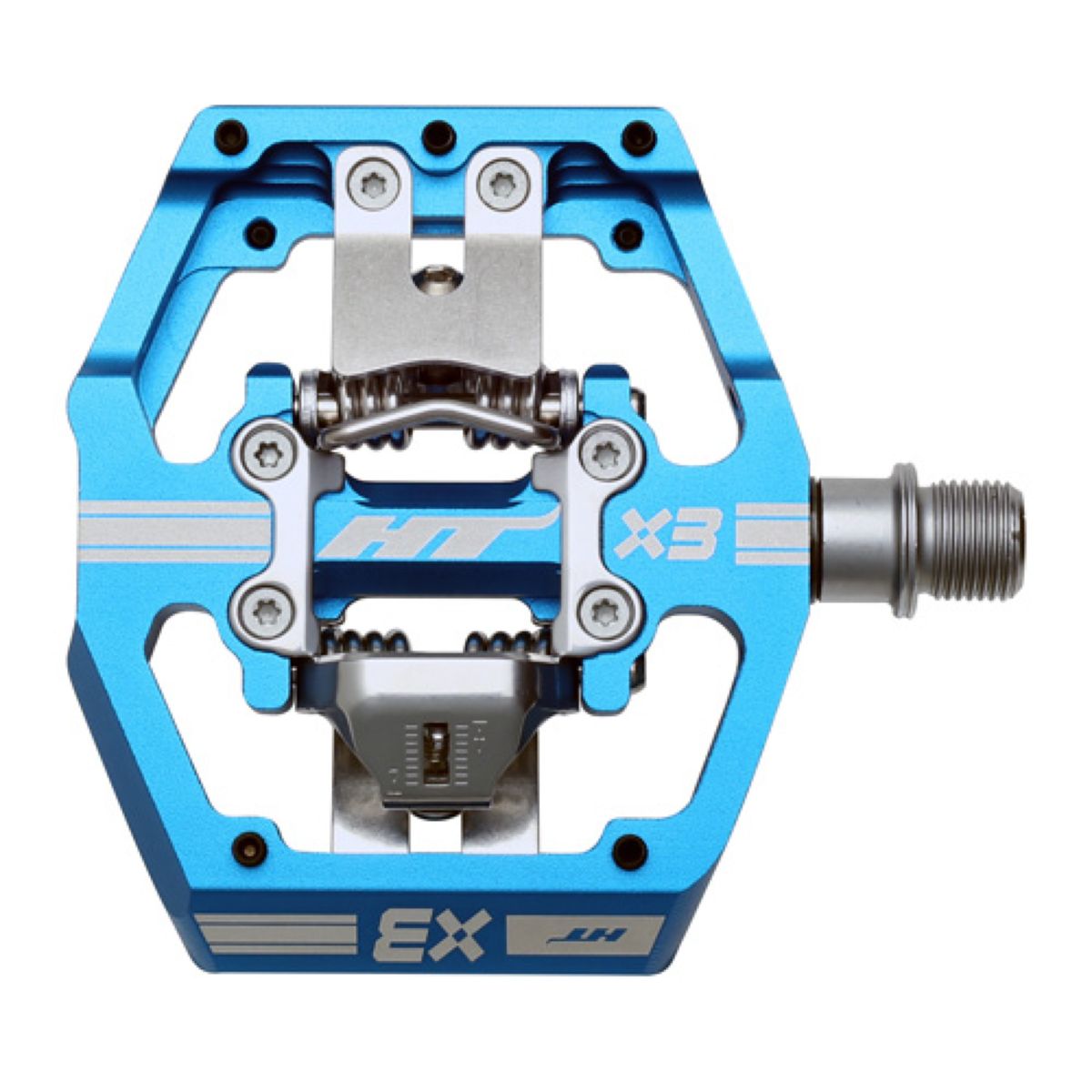 HT pédale automatique Mountain X3 pomme vert