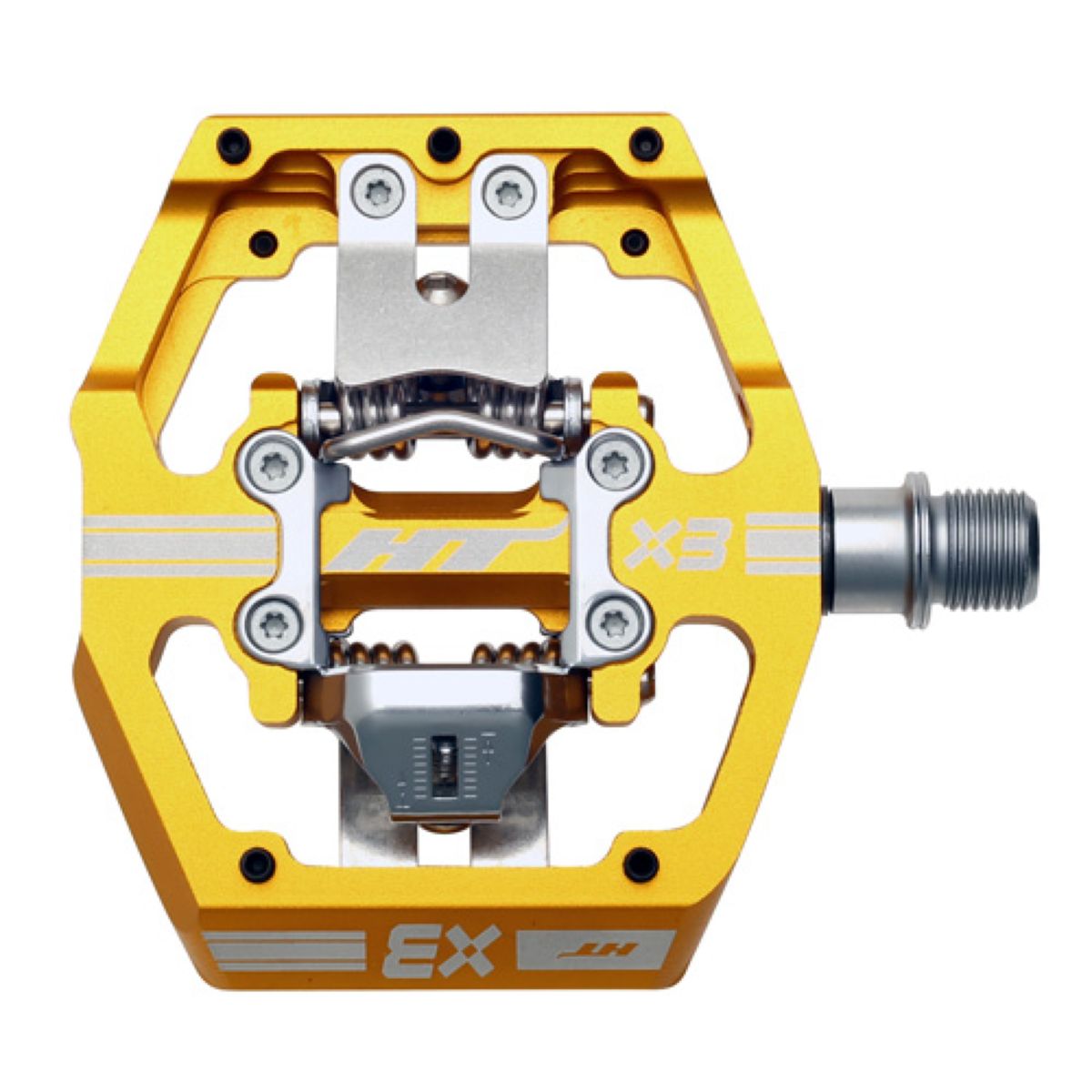 HT pédale automatique Mountain X3 pomme vert